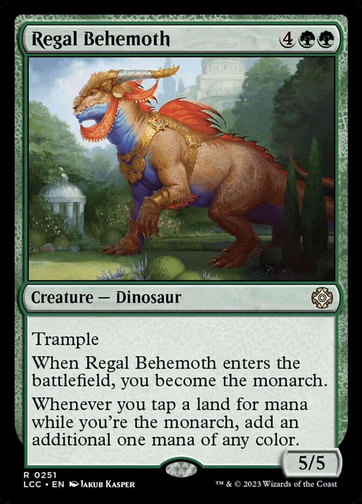 Regal Behemoth magic card front