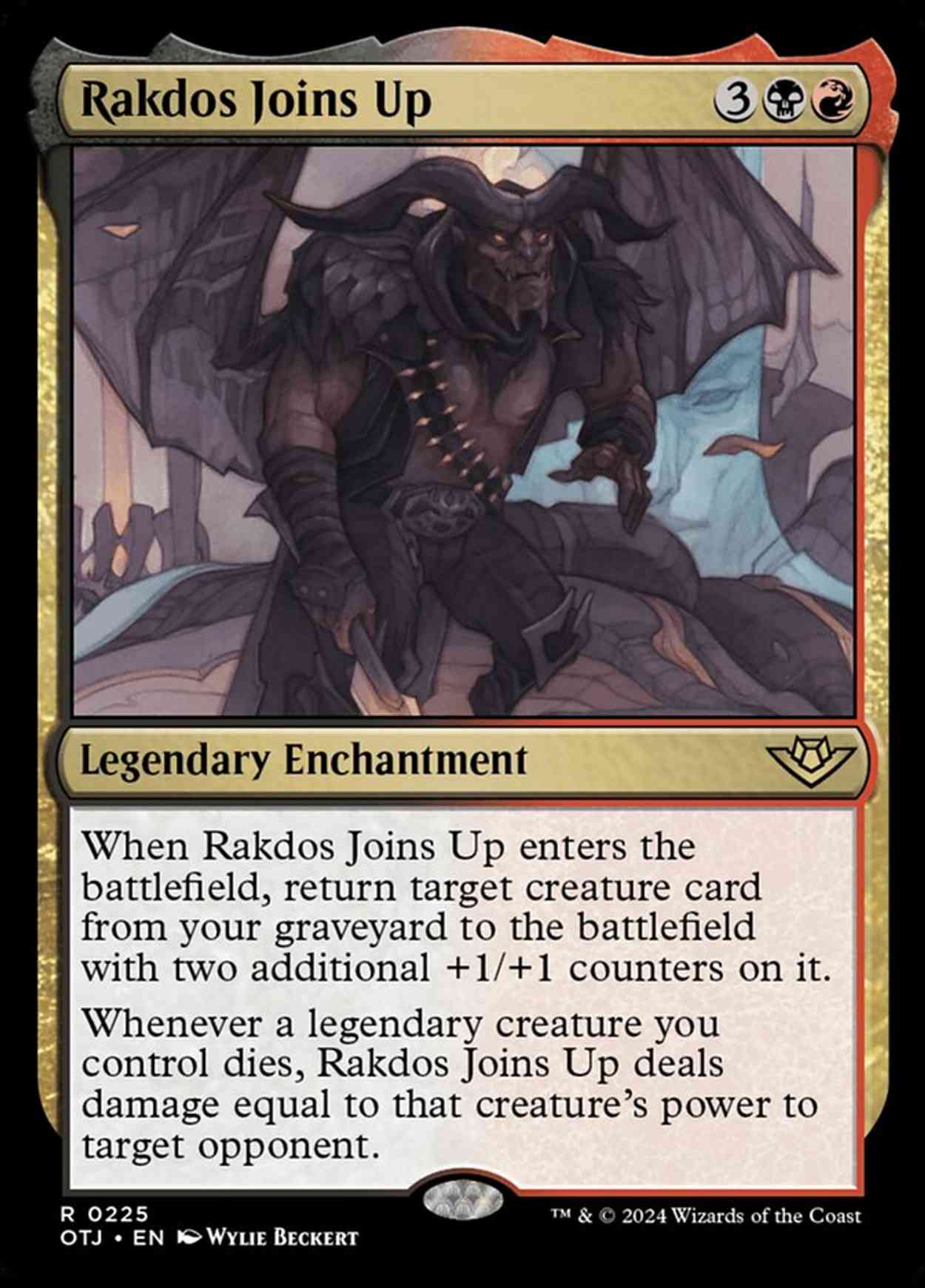 Rakdos Joins Up magic card front