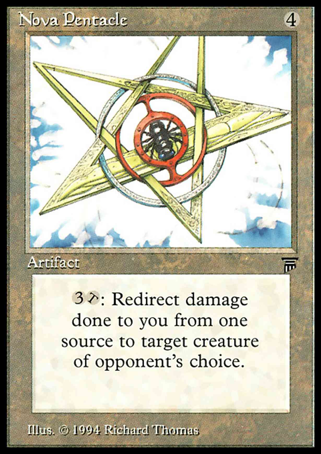 Nova Pentacle magic card front