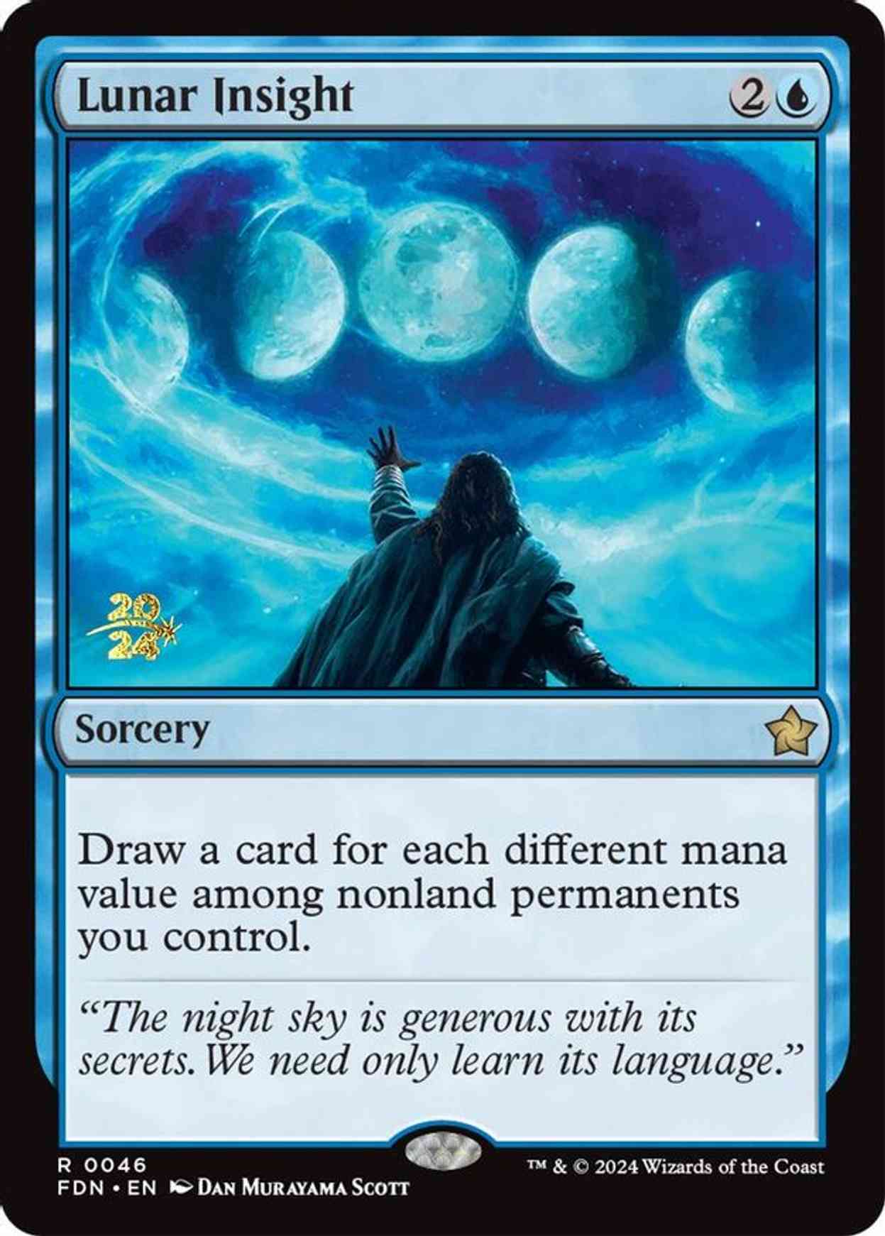 Lunar Insight magic card front