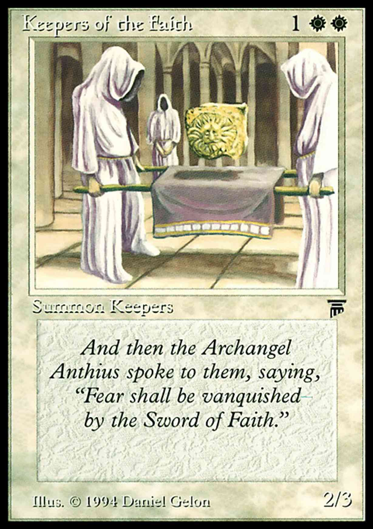 Keepers of the Faith magic card front