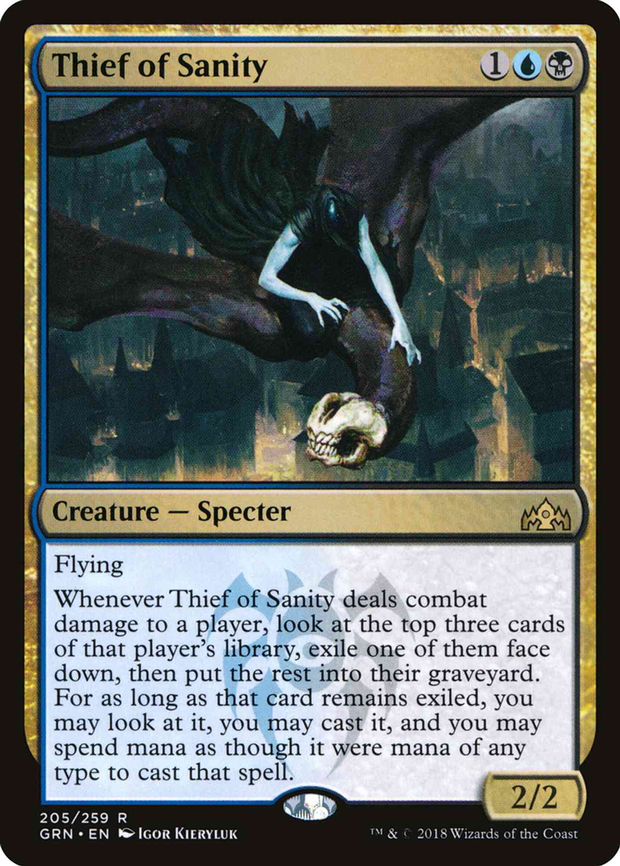 Thief of Sanity magic card front