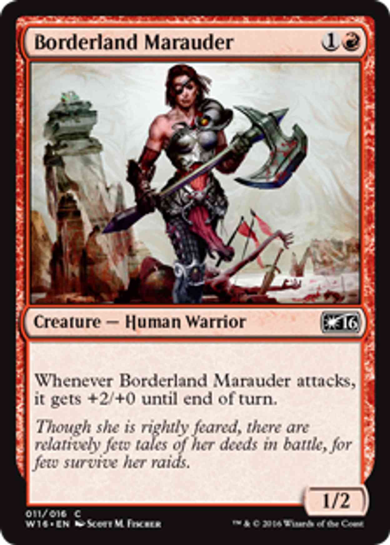 Borderland Marauder magic card front