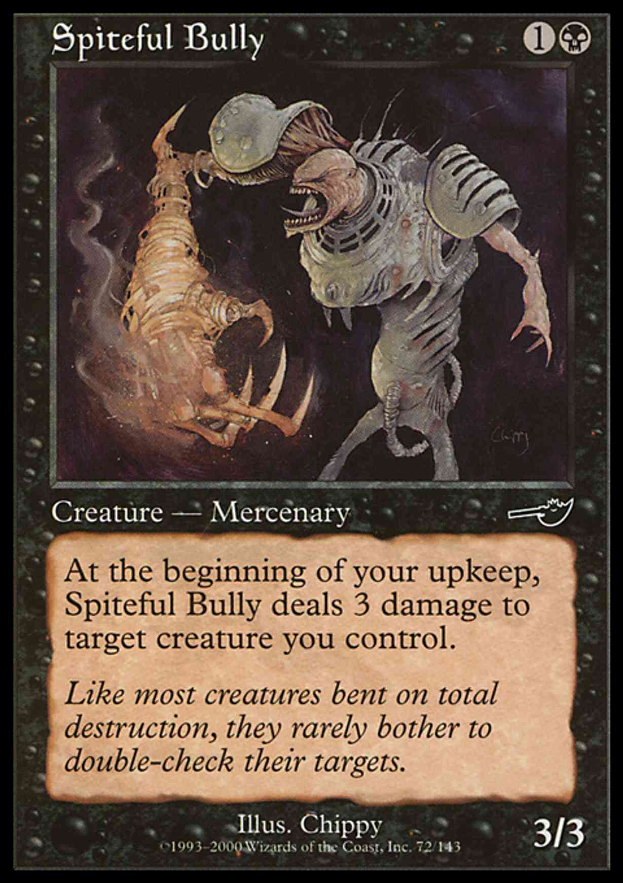 Spiteful Bully magic card front