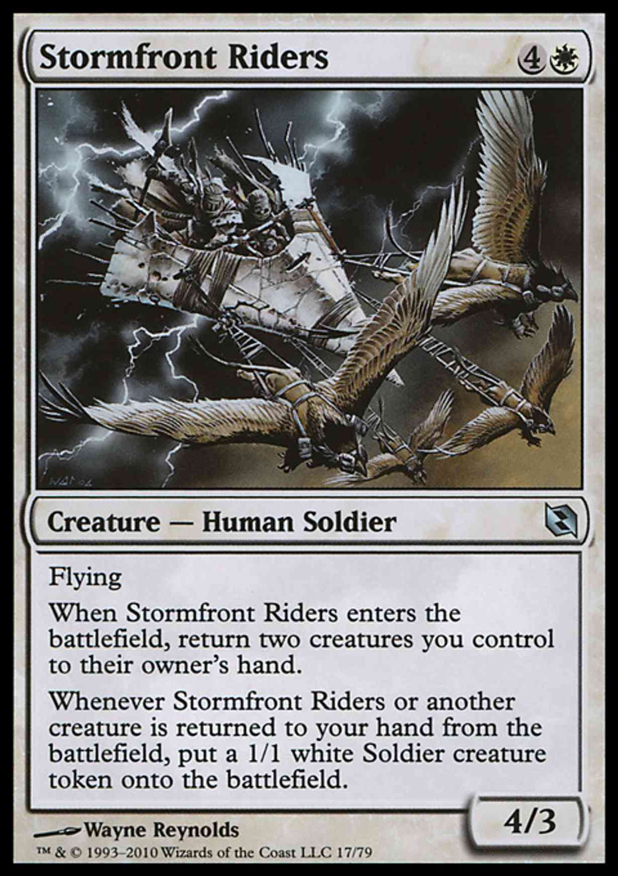 Stormfront Riders magic card front