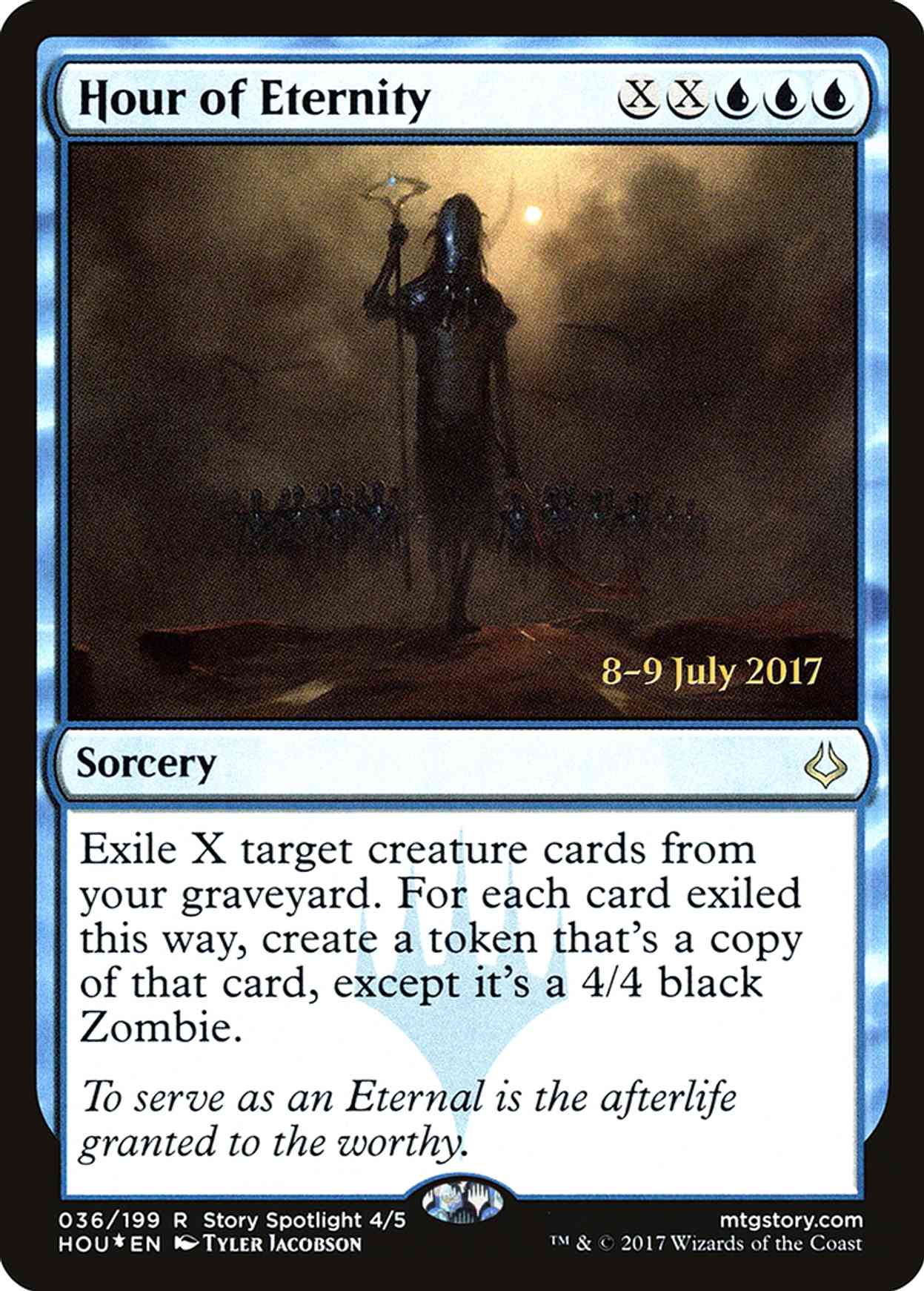 Hour of Eternity magic card front