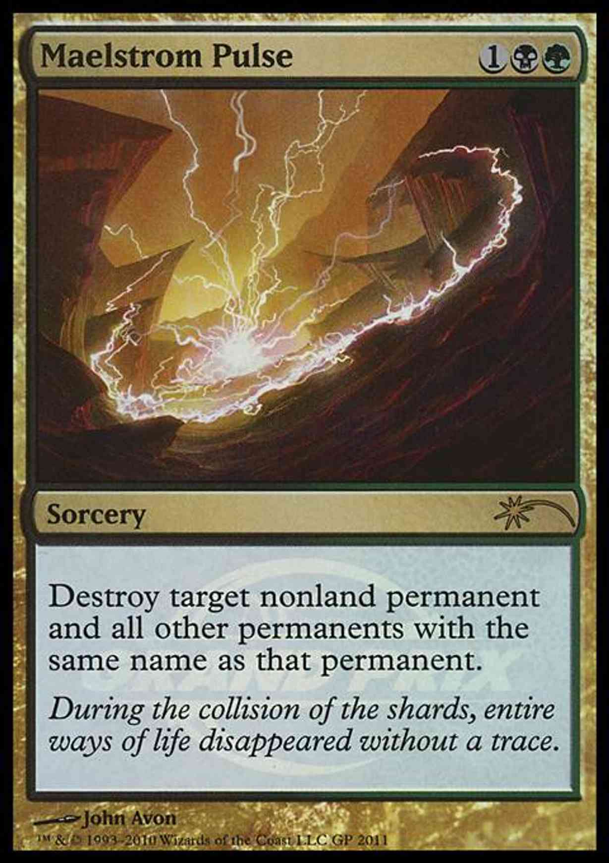 Maelstrom Pulse magic card front