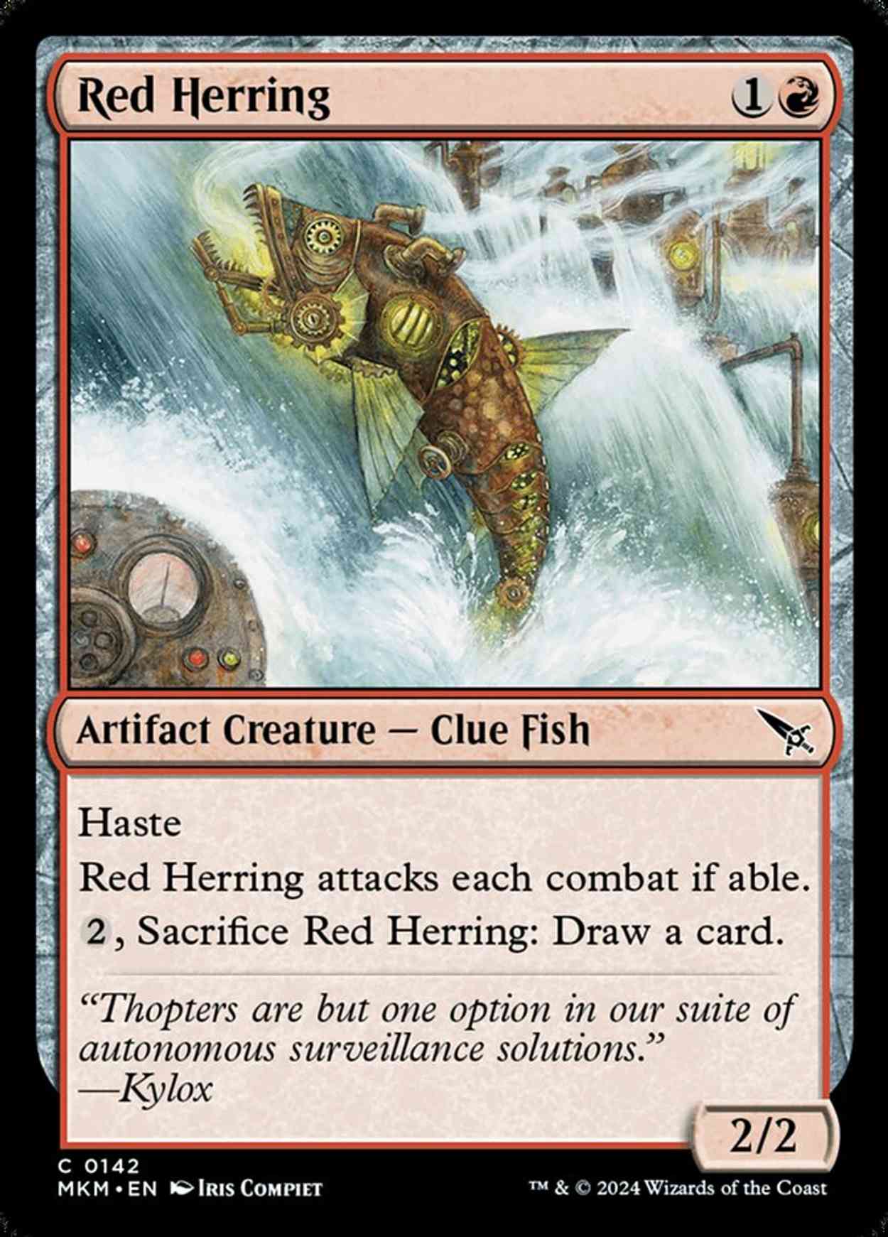 Red Herring magic card front