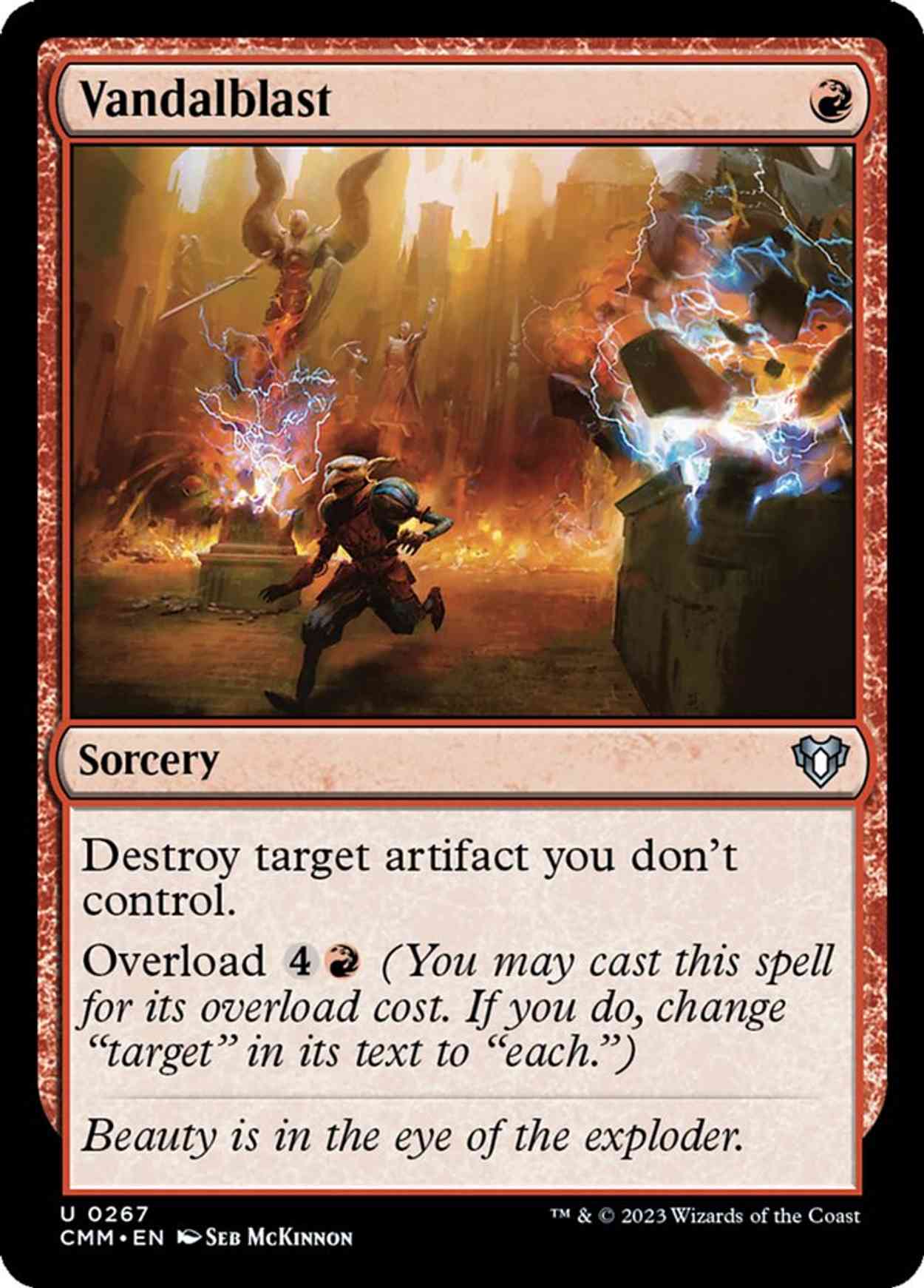 Vandalblast magic card front