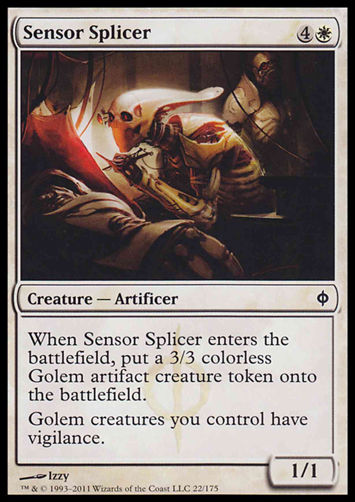 Sensor Splicer magic card front