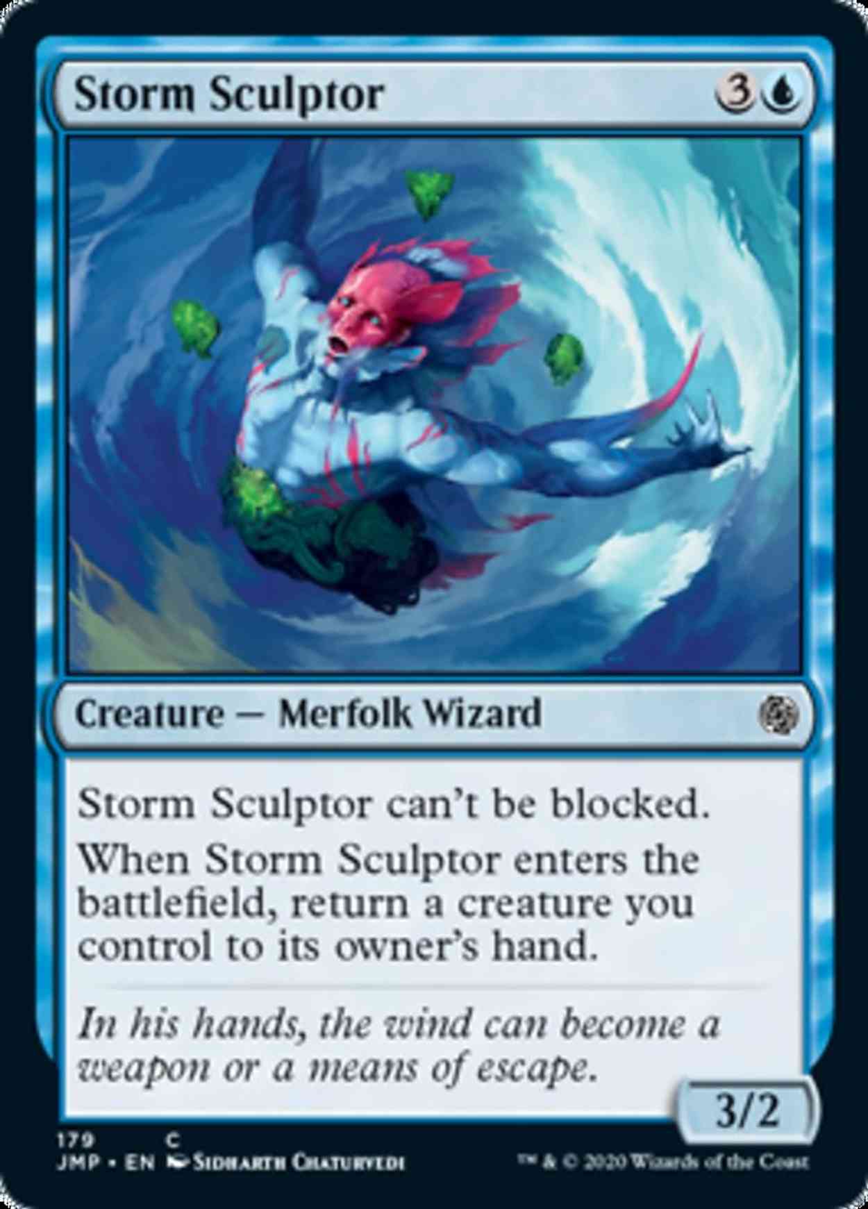 Storm Sculptor magic card front