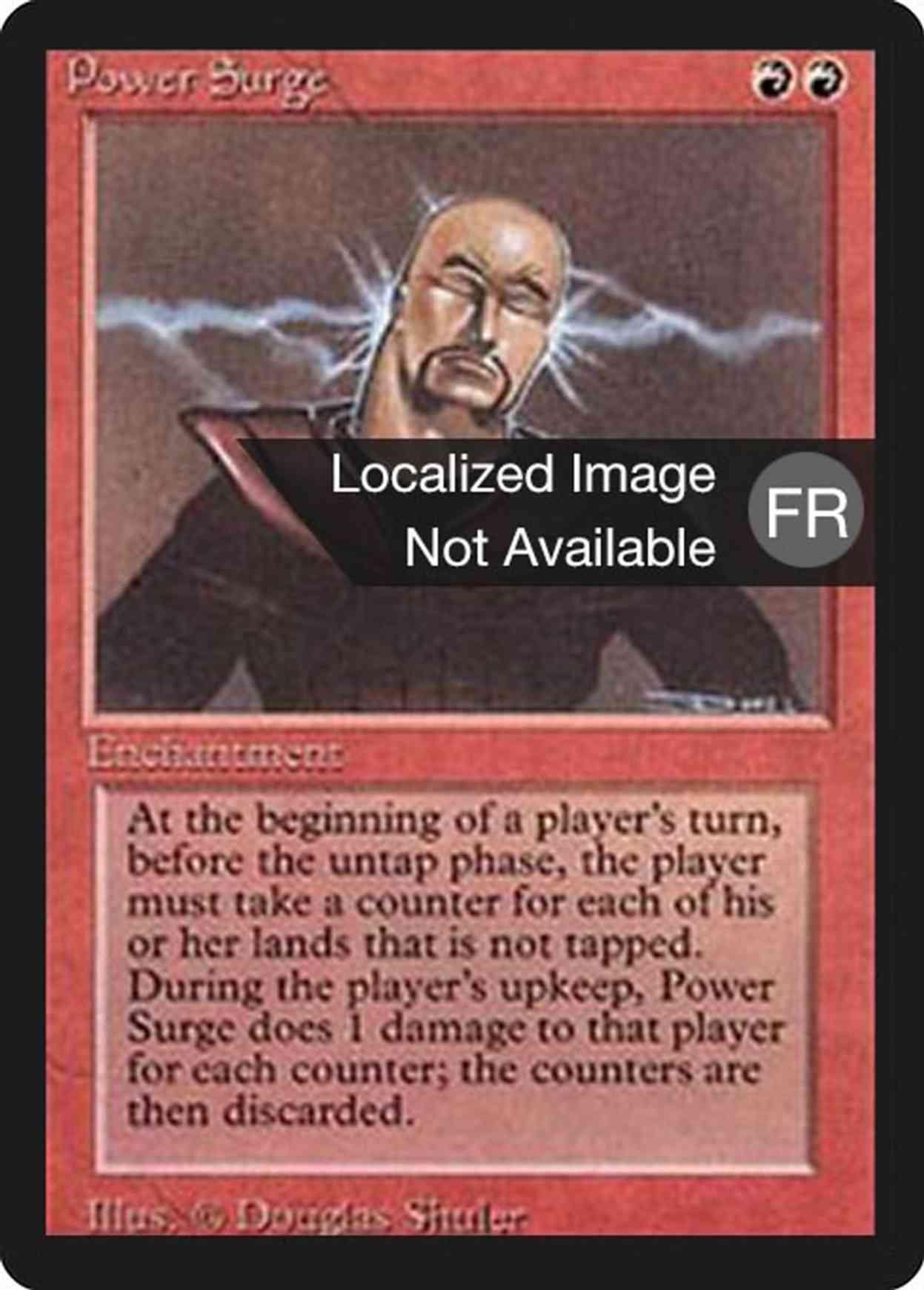 Power Surge magic card front