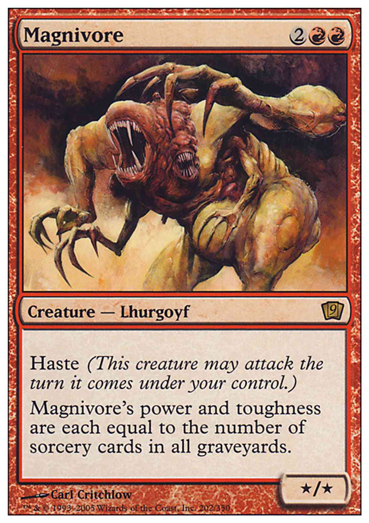 Magnivore magic card front