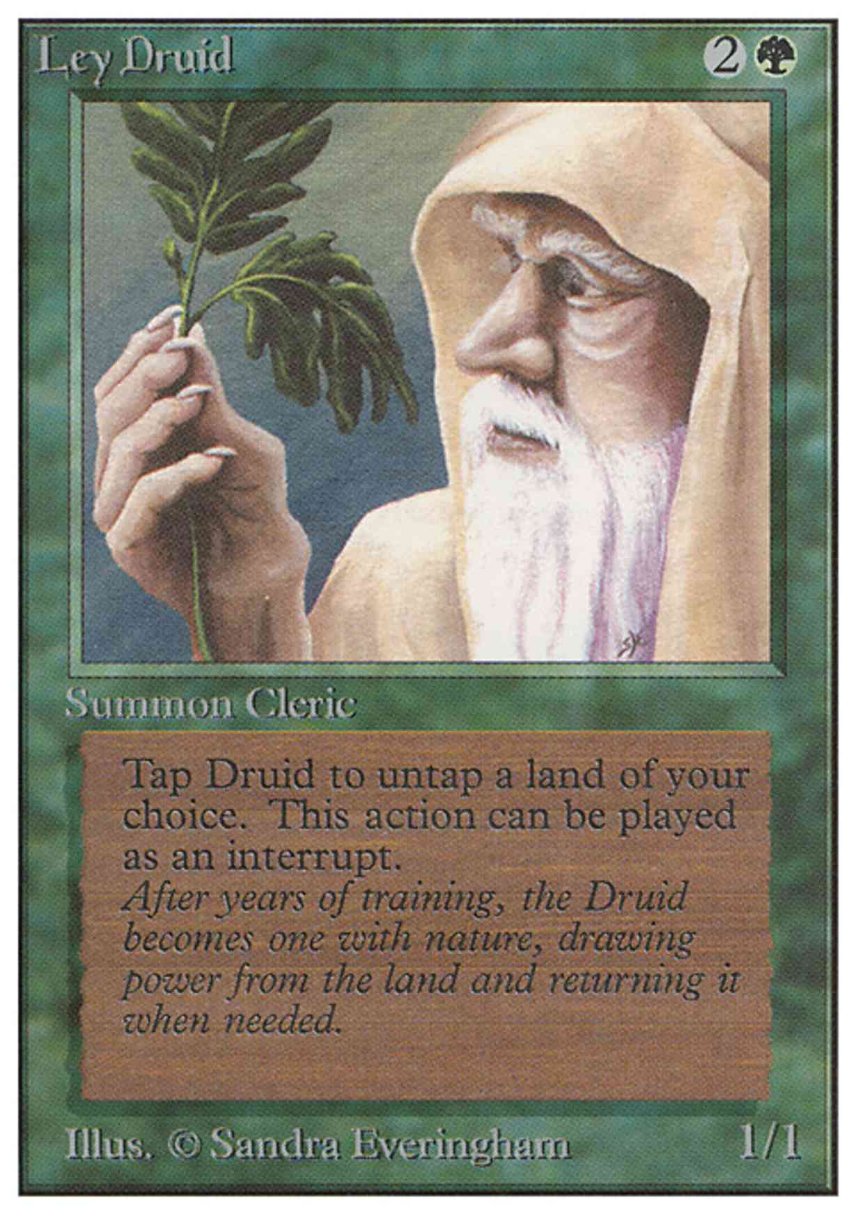 Ley Druid magic card front