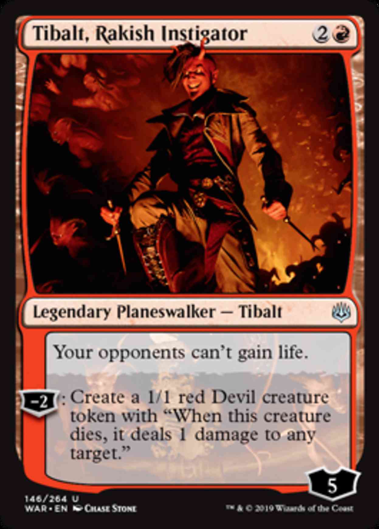 Tibalt, Rakish Instigator magic card front