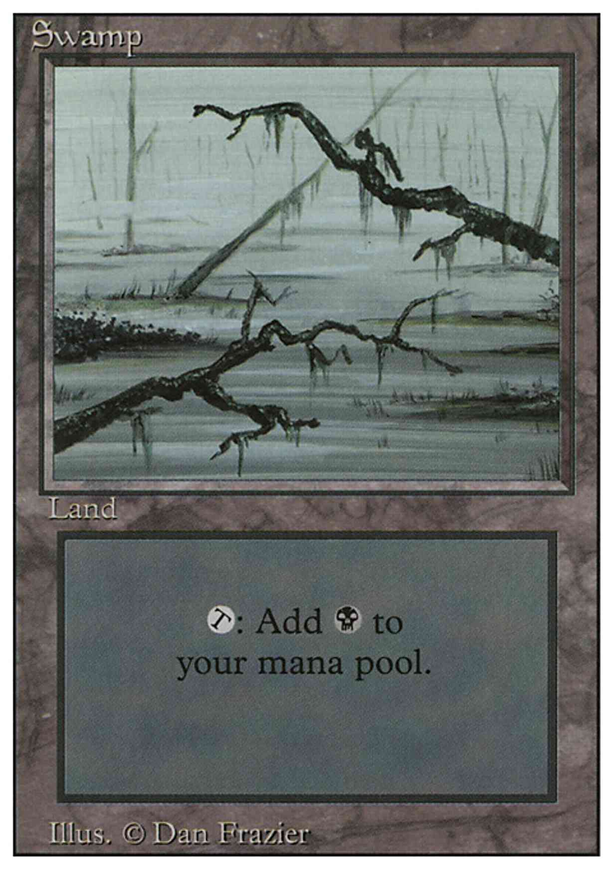 Swamp (C) magic card front