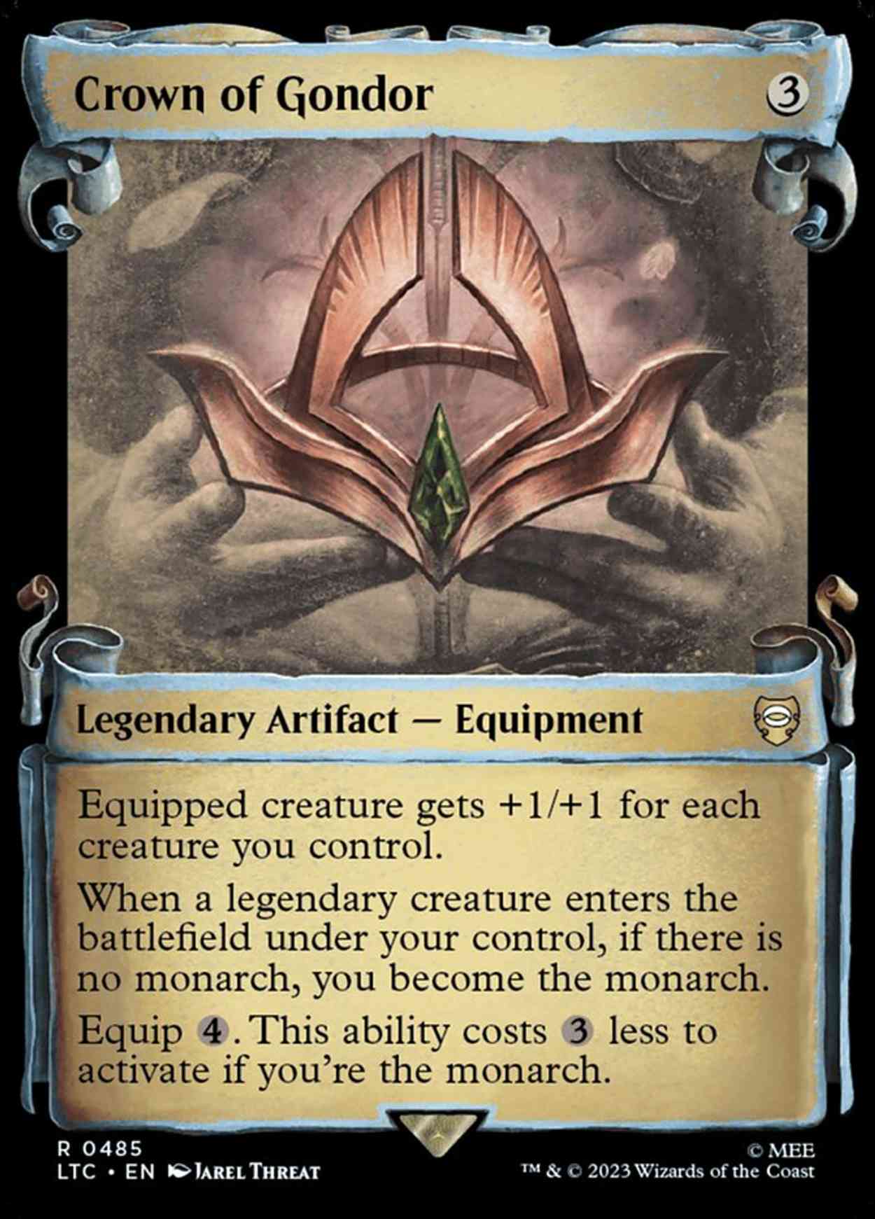 Crown of Gondor (Showcase Scrolls) magic card front