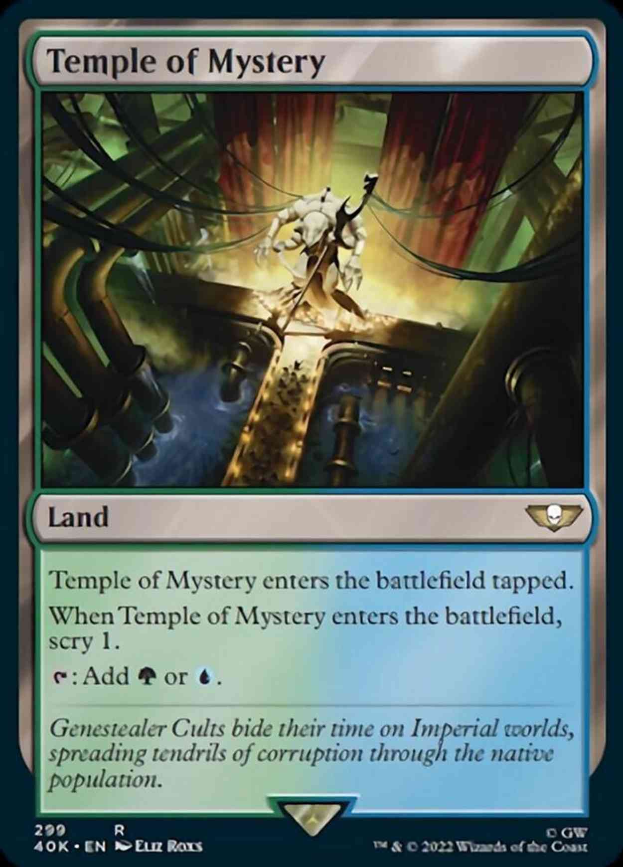 Temple of Mystery magic card front