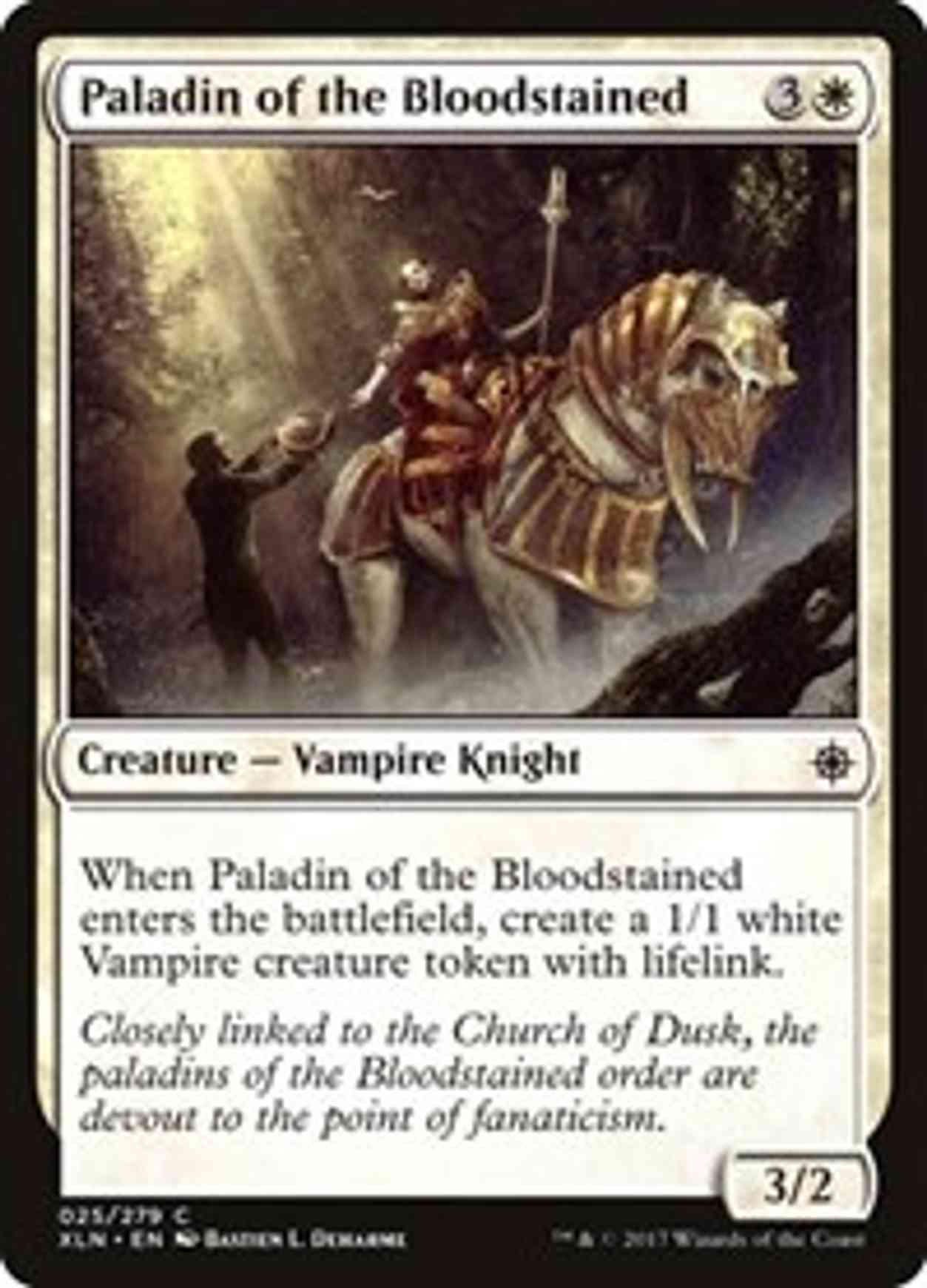 Paladin of the Bloodstained magic card front