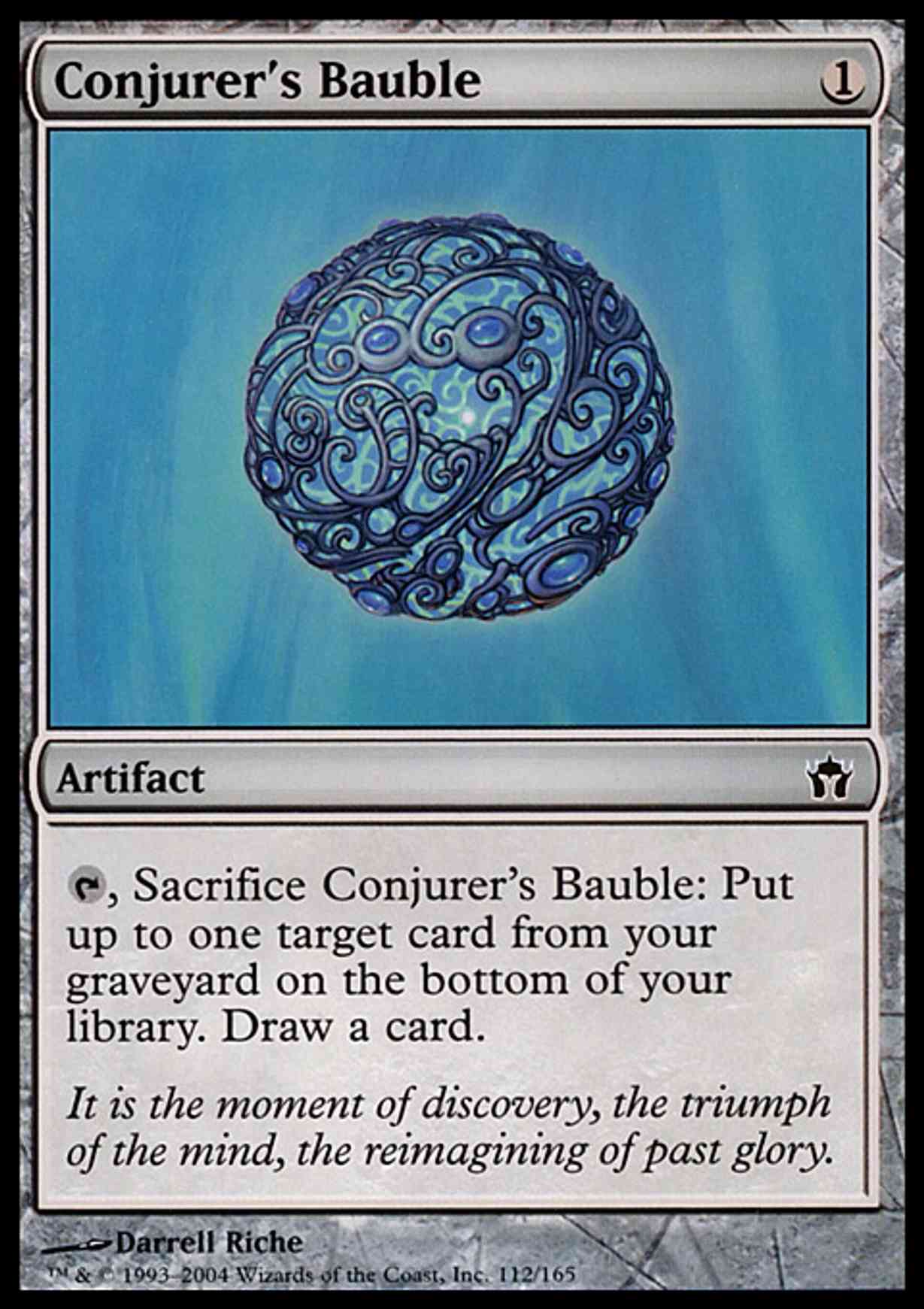 Conjurer's Bauble magic card front