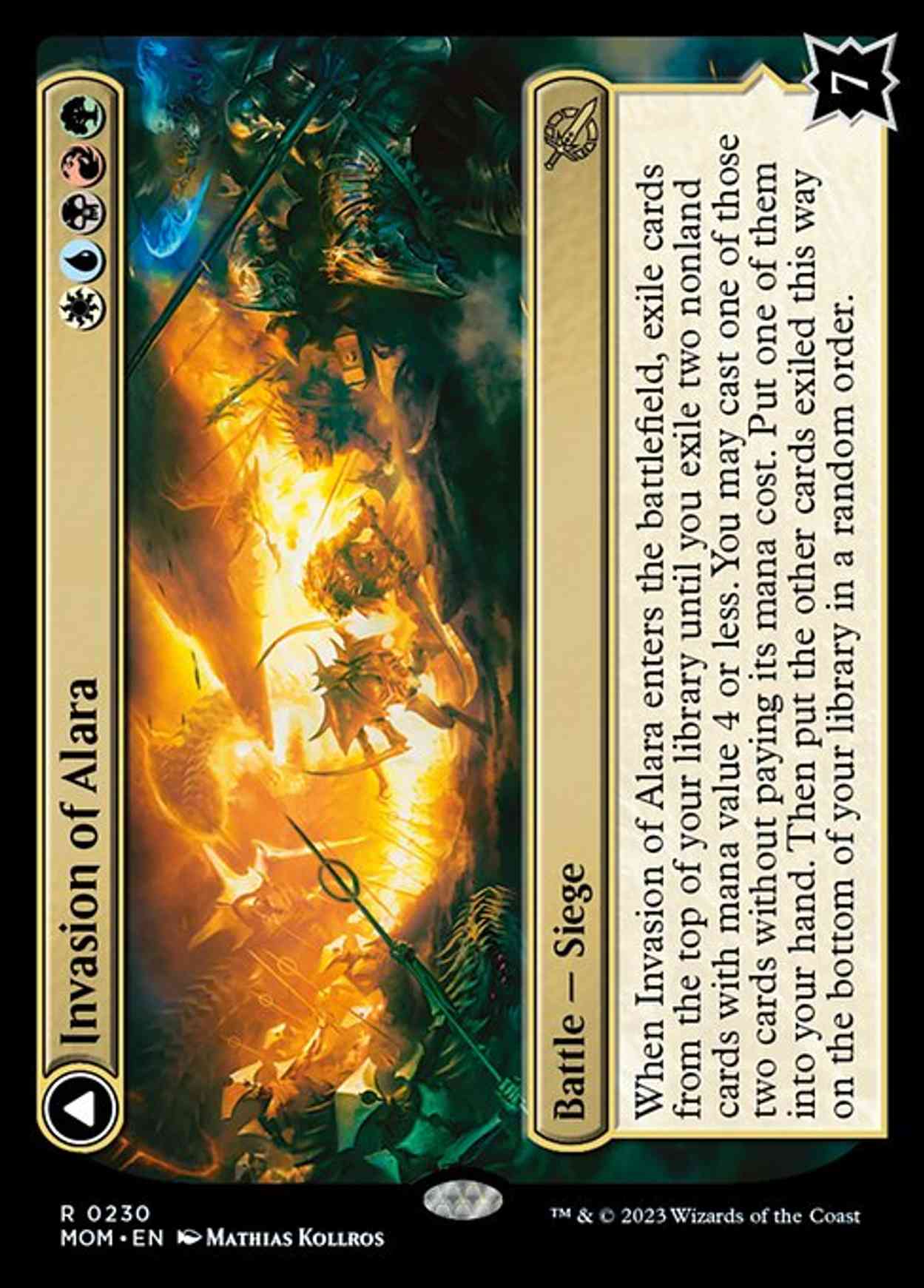 Invasion of Alara magic card front