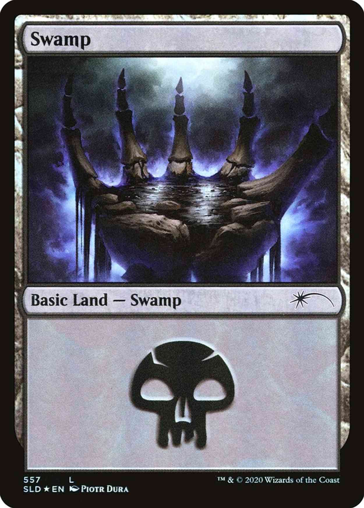 Swamp (557) magic card front