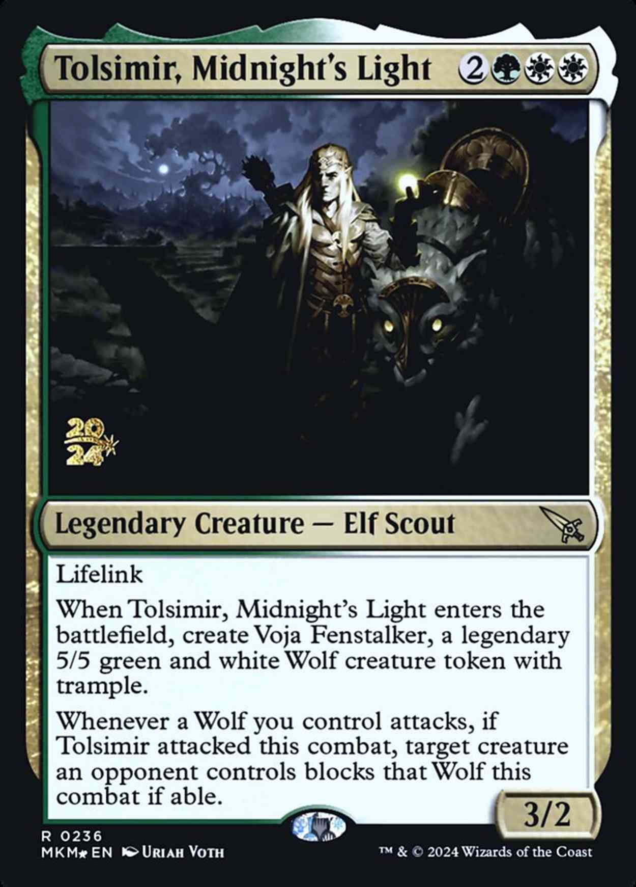 Tolsimir, Midnight's Light magic card front