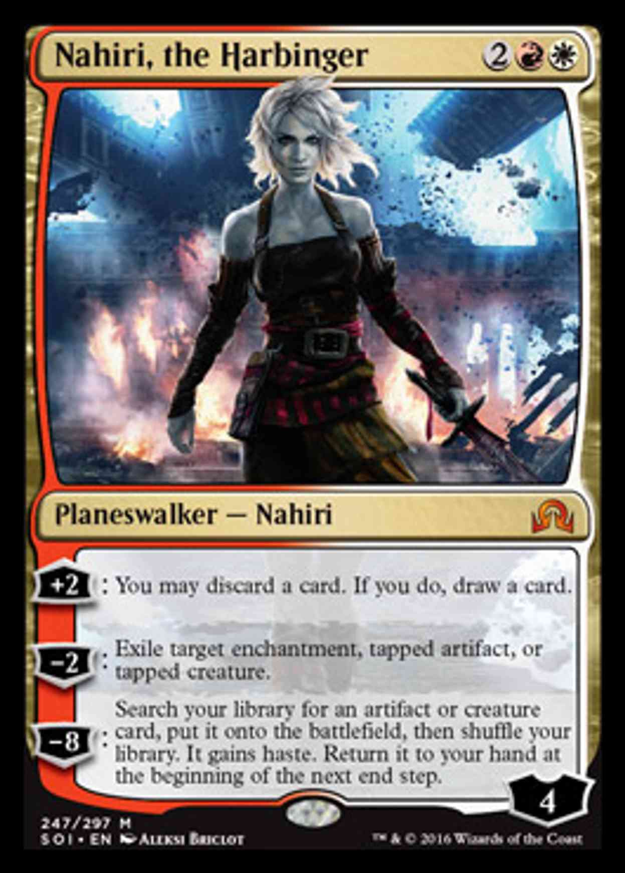 Nahiri, the Harbinger magic card front