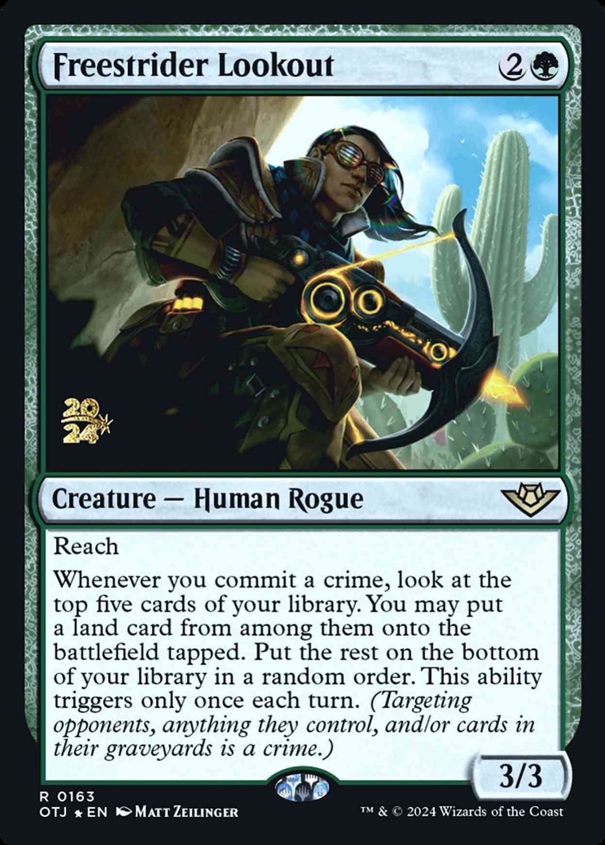 Freestrider Lookout magic card front