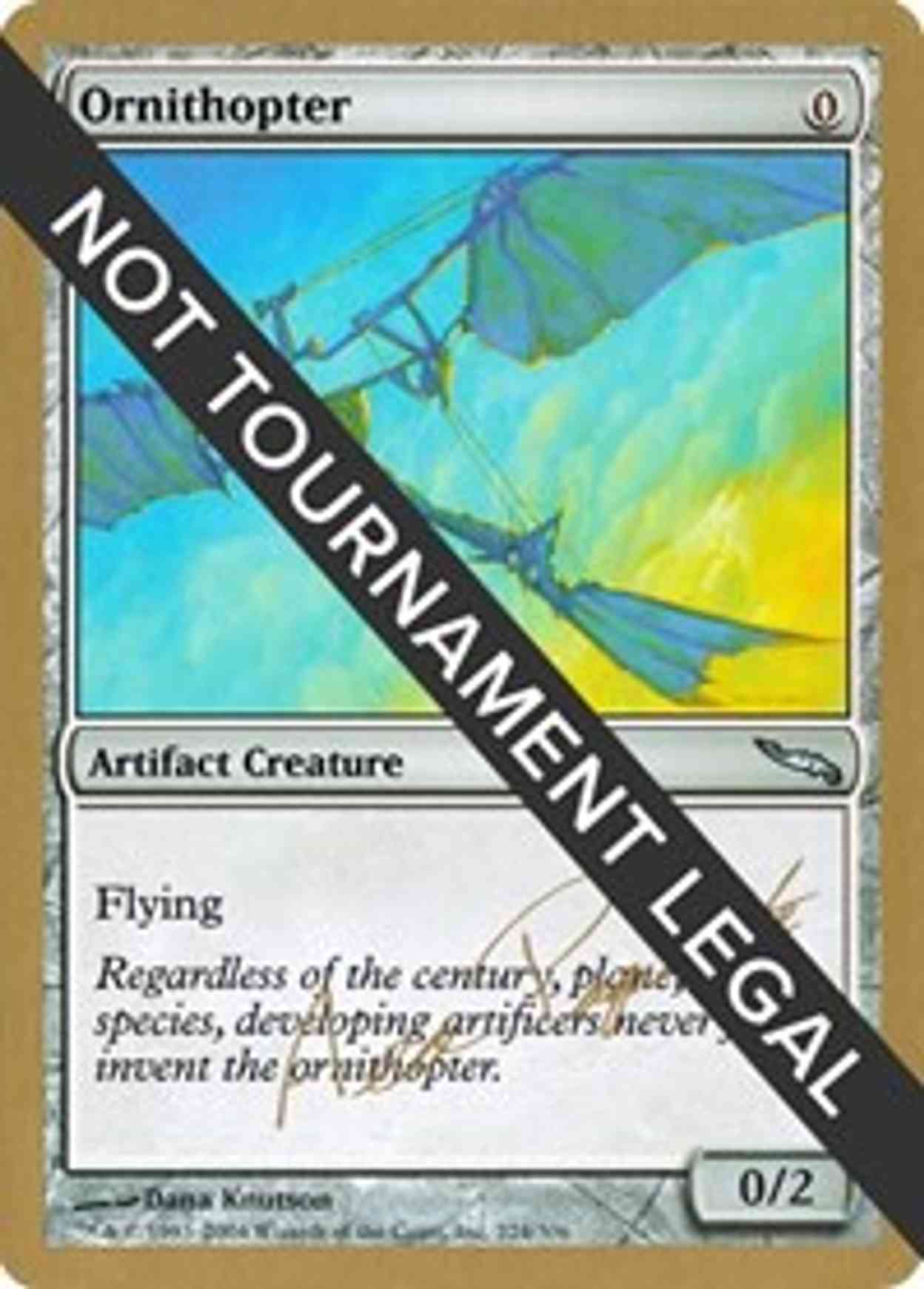 Ornithopter - 2004 Aeo Paquette (MRD) magic card front