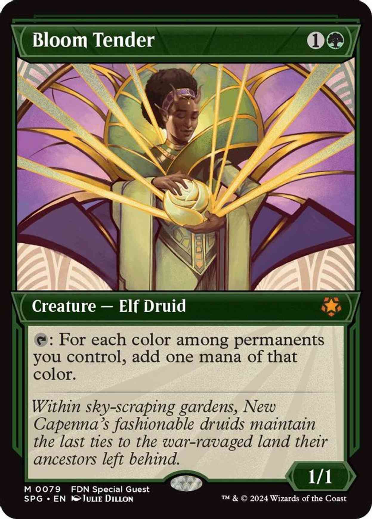 Bloom Tender (Showcase) magic card front