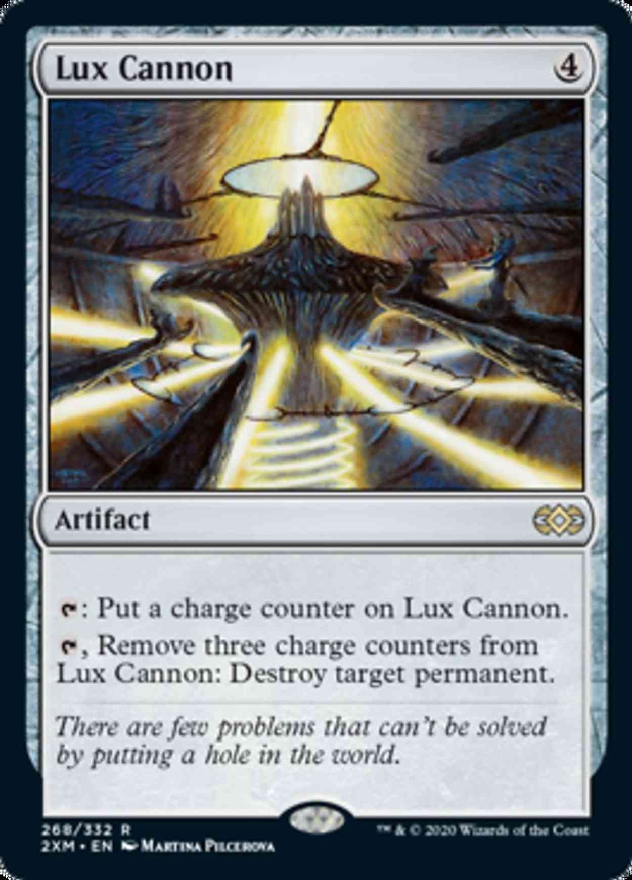 Lux Cannon magic card front