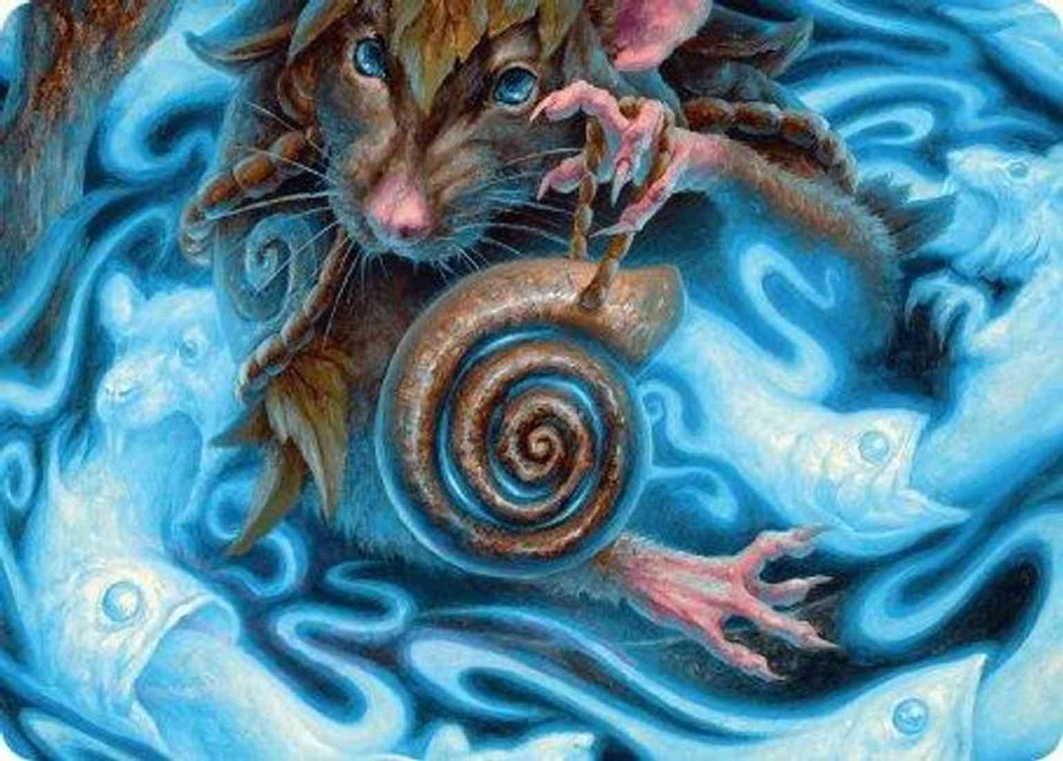 Mind Spiral Art Card magic card front