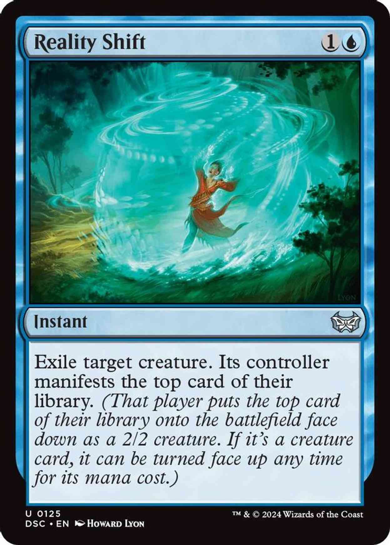 Reality Shift magic card front