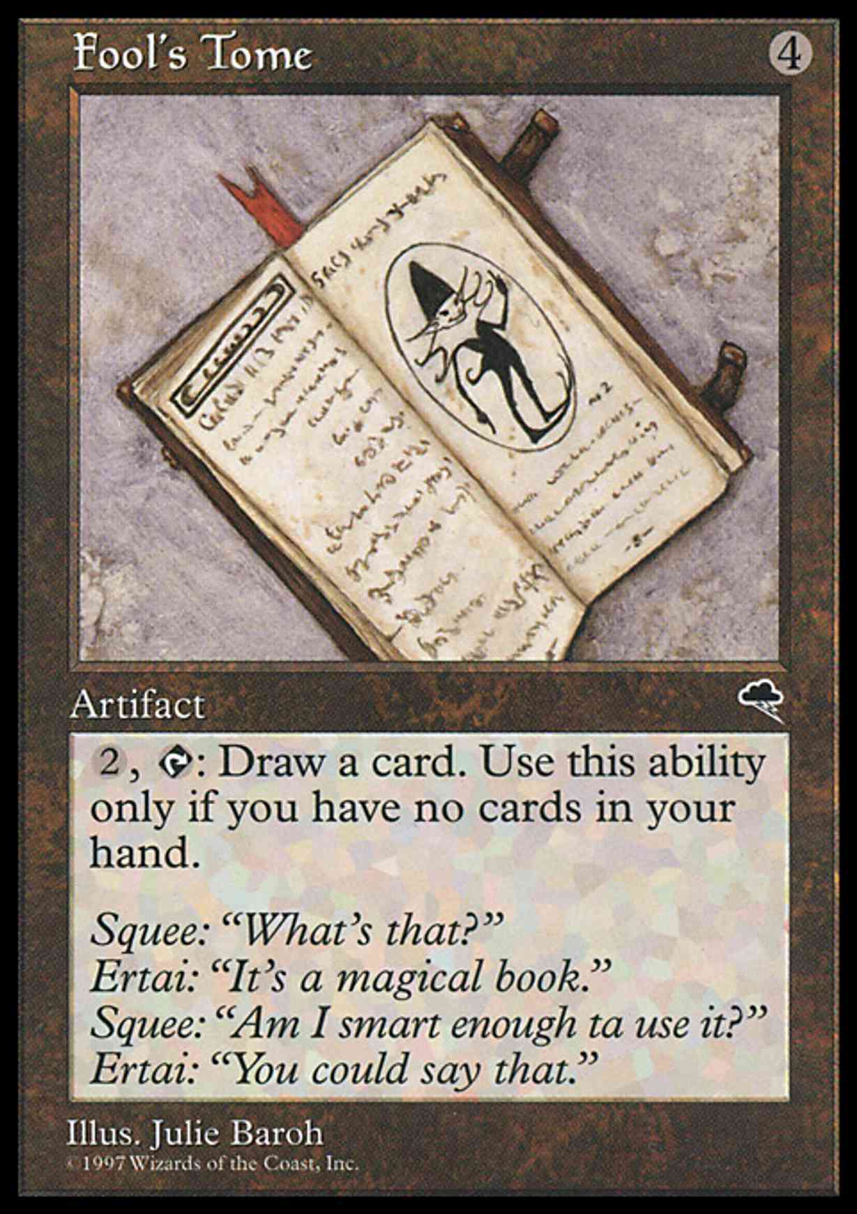 Fool's Tome magic card front