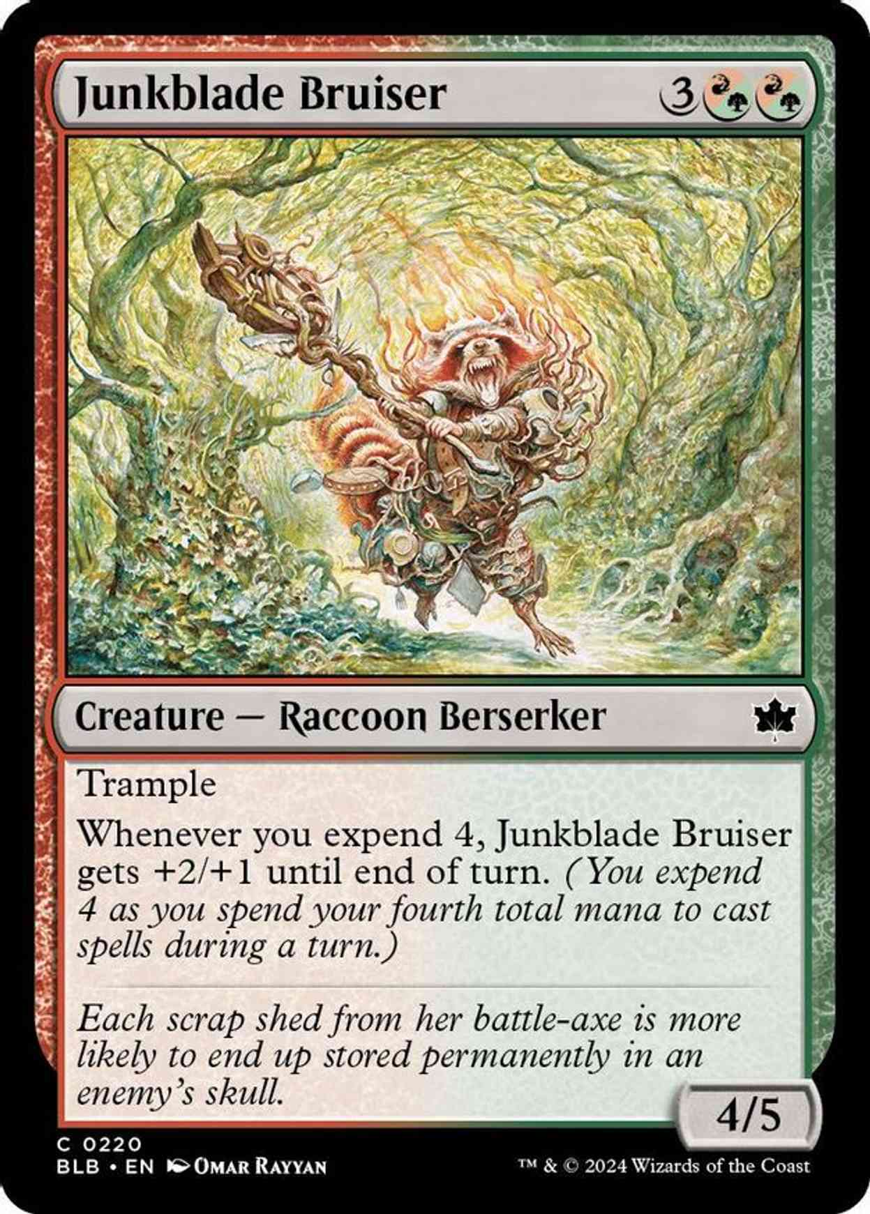 Junkblade Bruiser magic card front