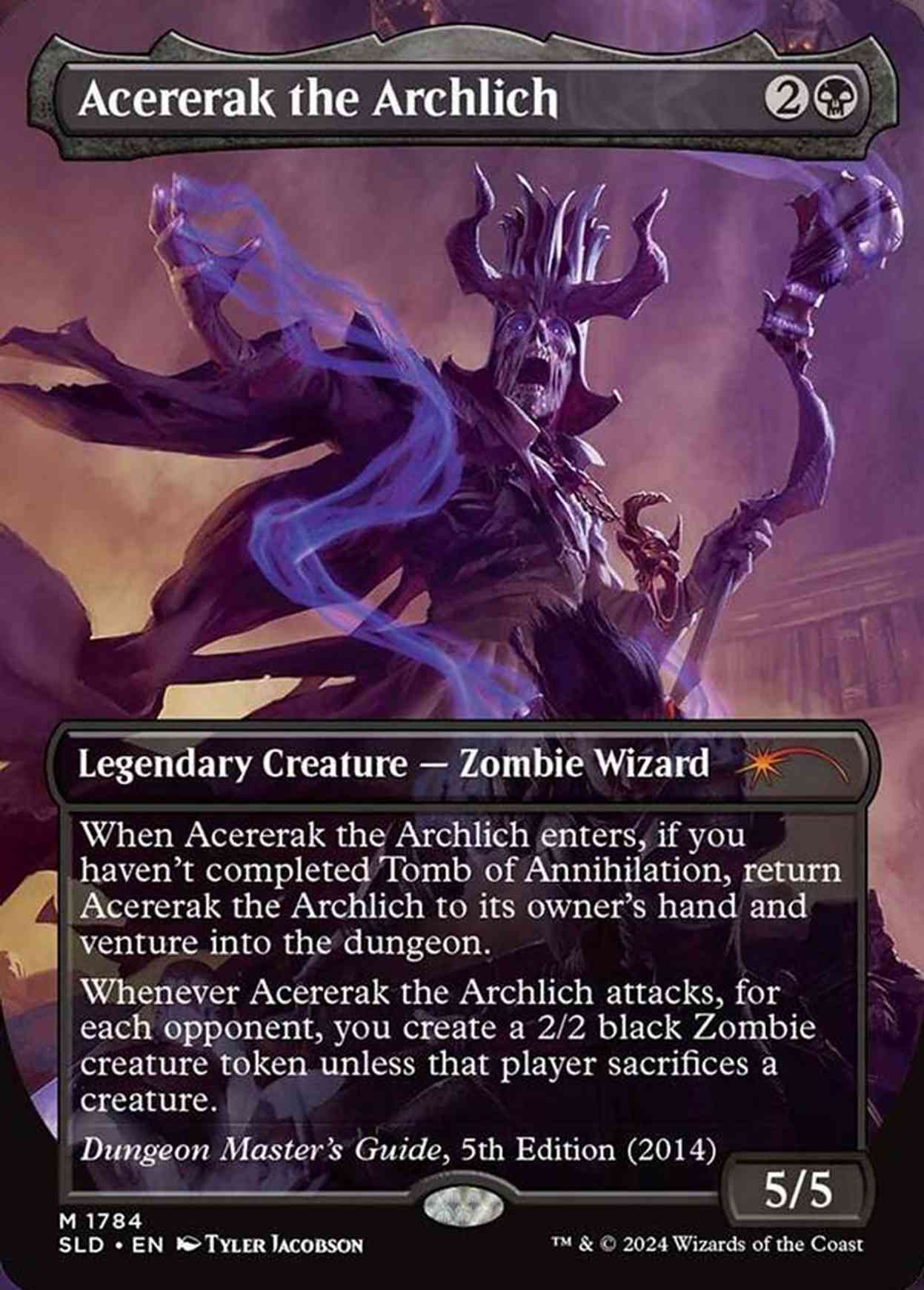 Acererak the Archlich magic card front