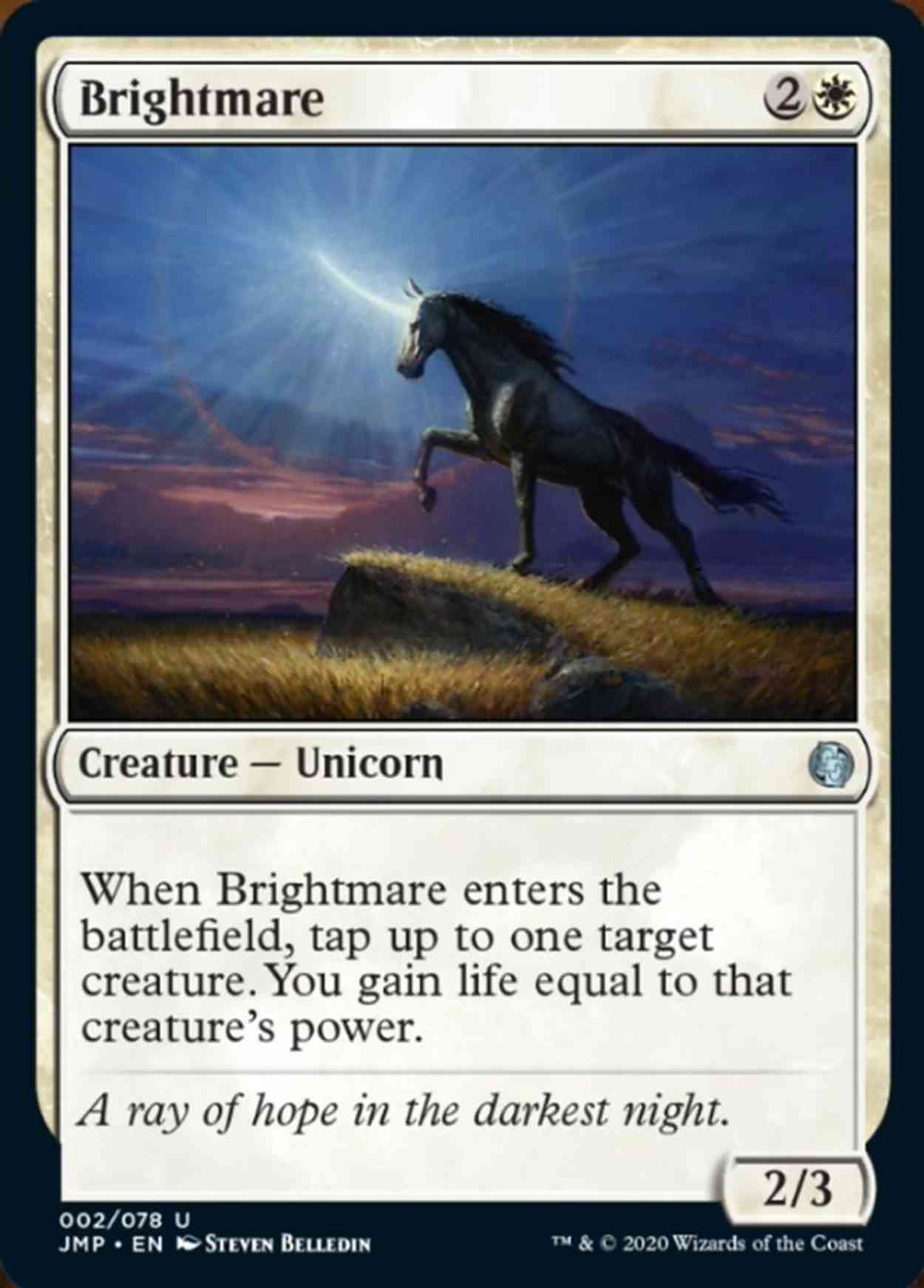 Brightmare magic card front