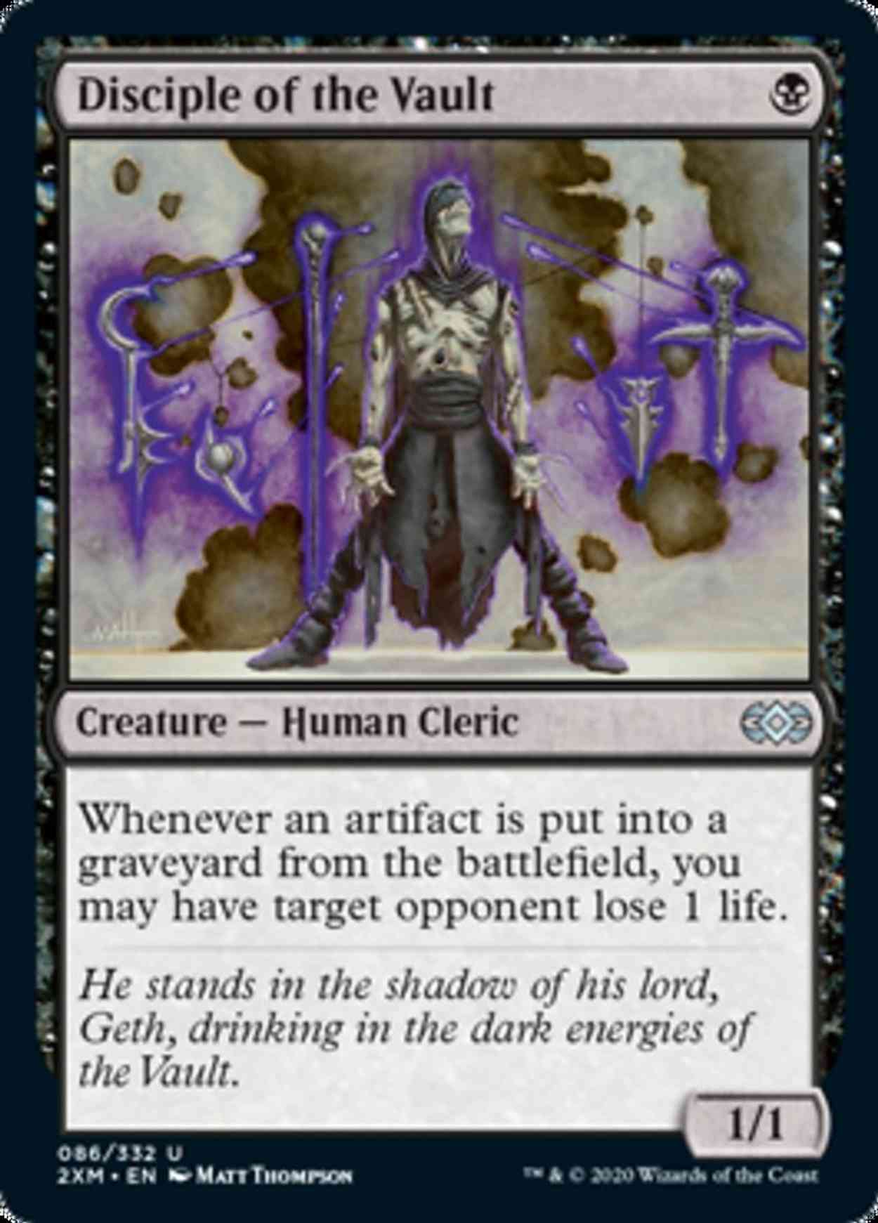 Disciple of the Vault magic card front