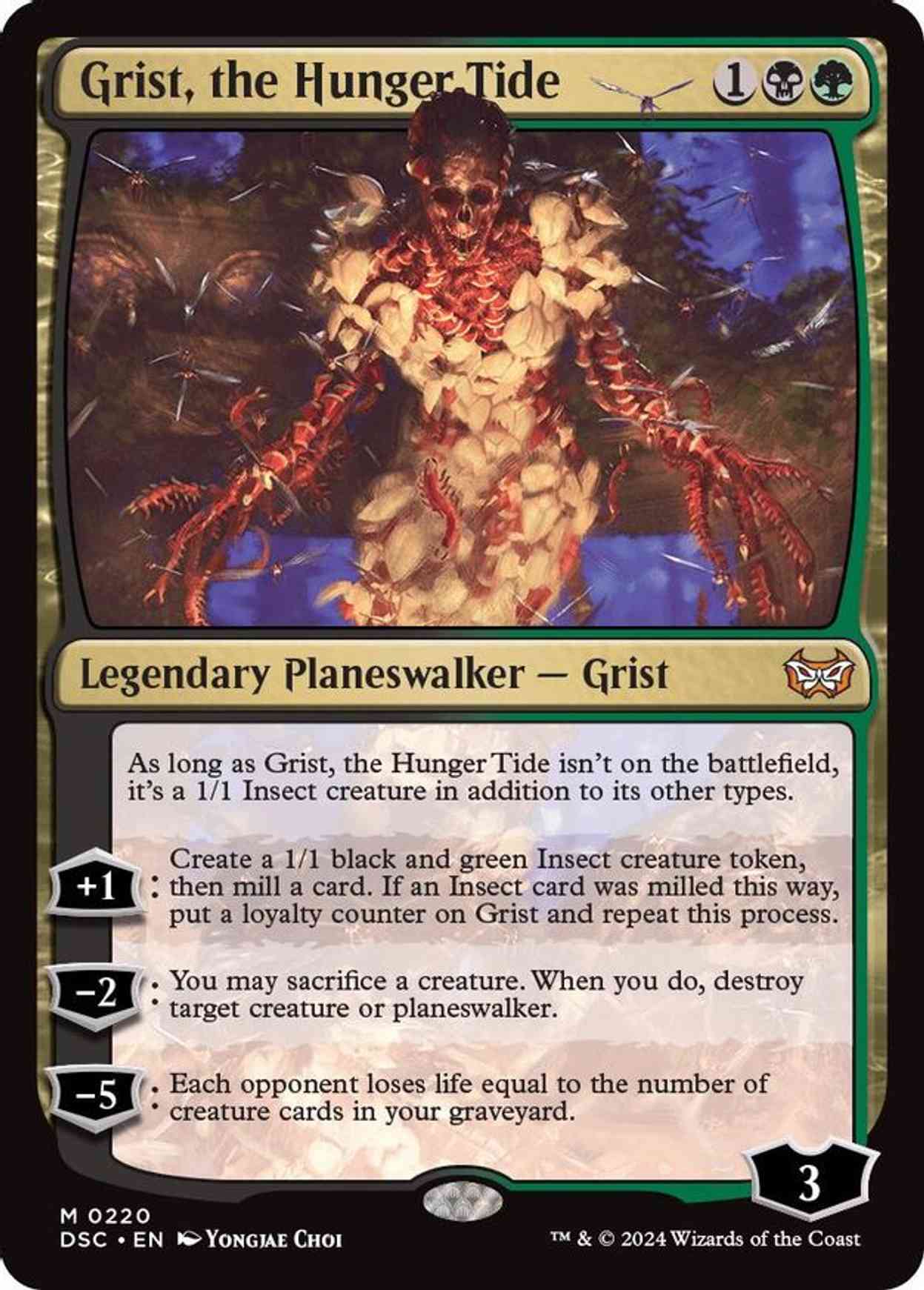 Grist, the Hunger Tide magic card front