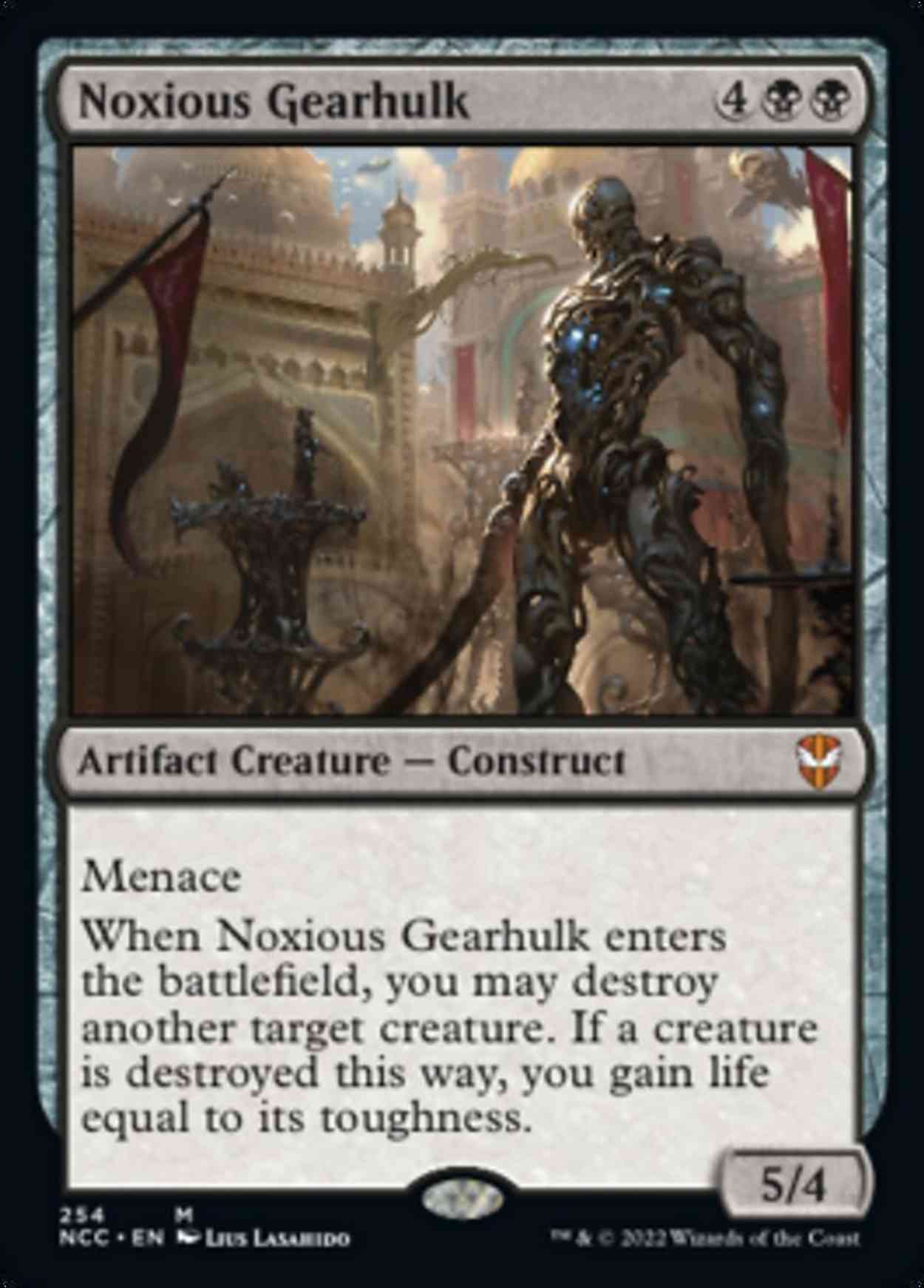 Noxious Gearhulk magic card front
