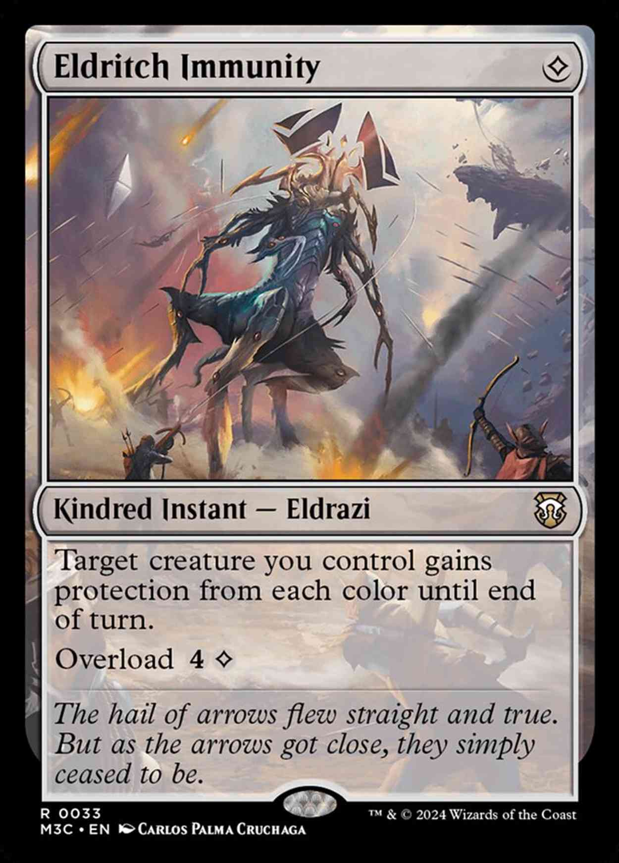 Eldritch Immunity (Ripple Foil) magic card front