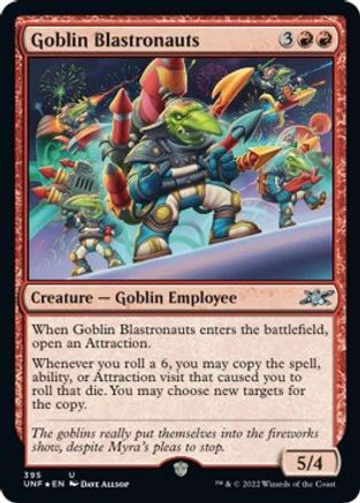 Goblin Blastronauts (Galaxy Foil) magic card front