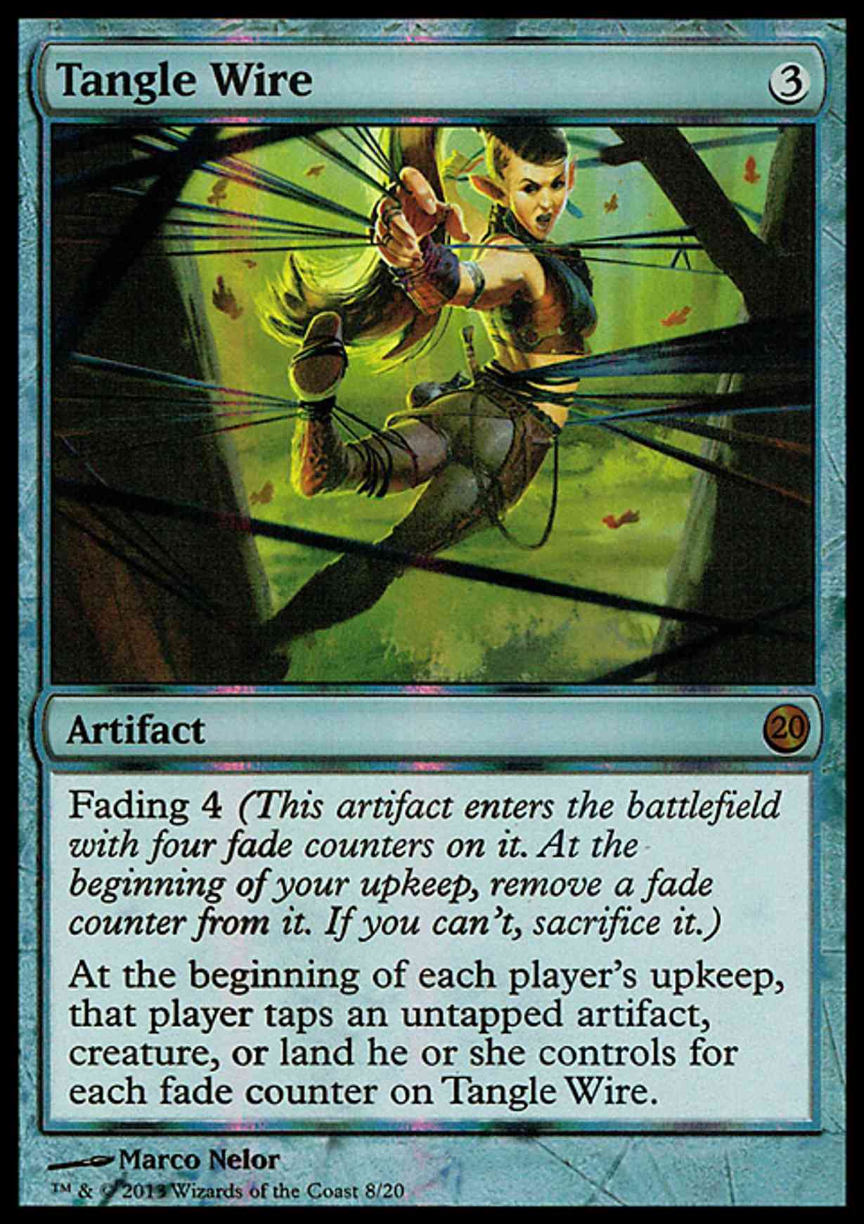 Tangle Wire magic card front