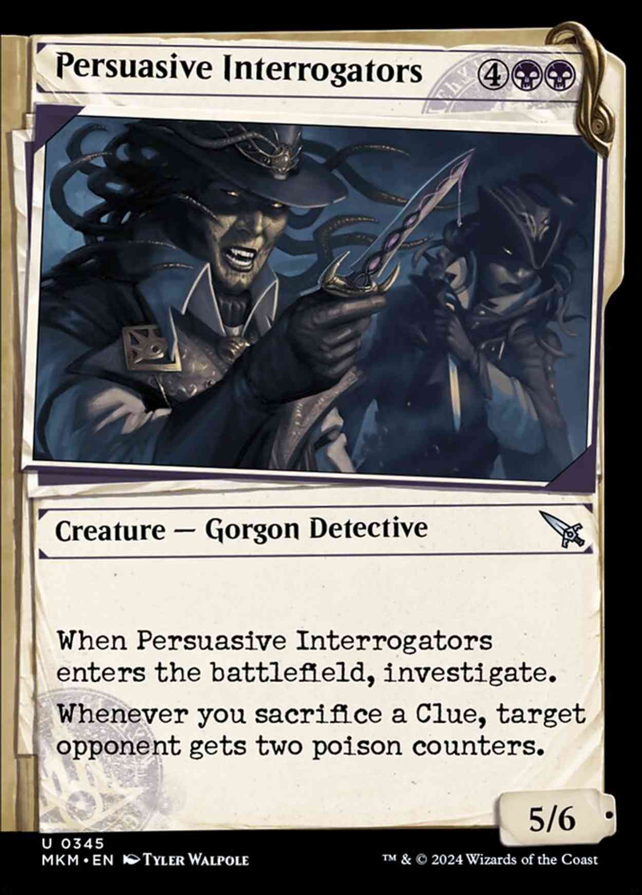 Persuasive Interrogators (Showcase) magic card front