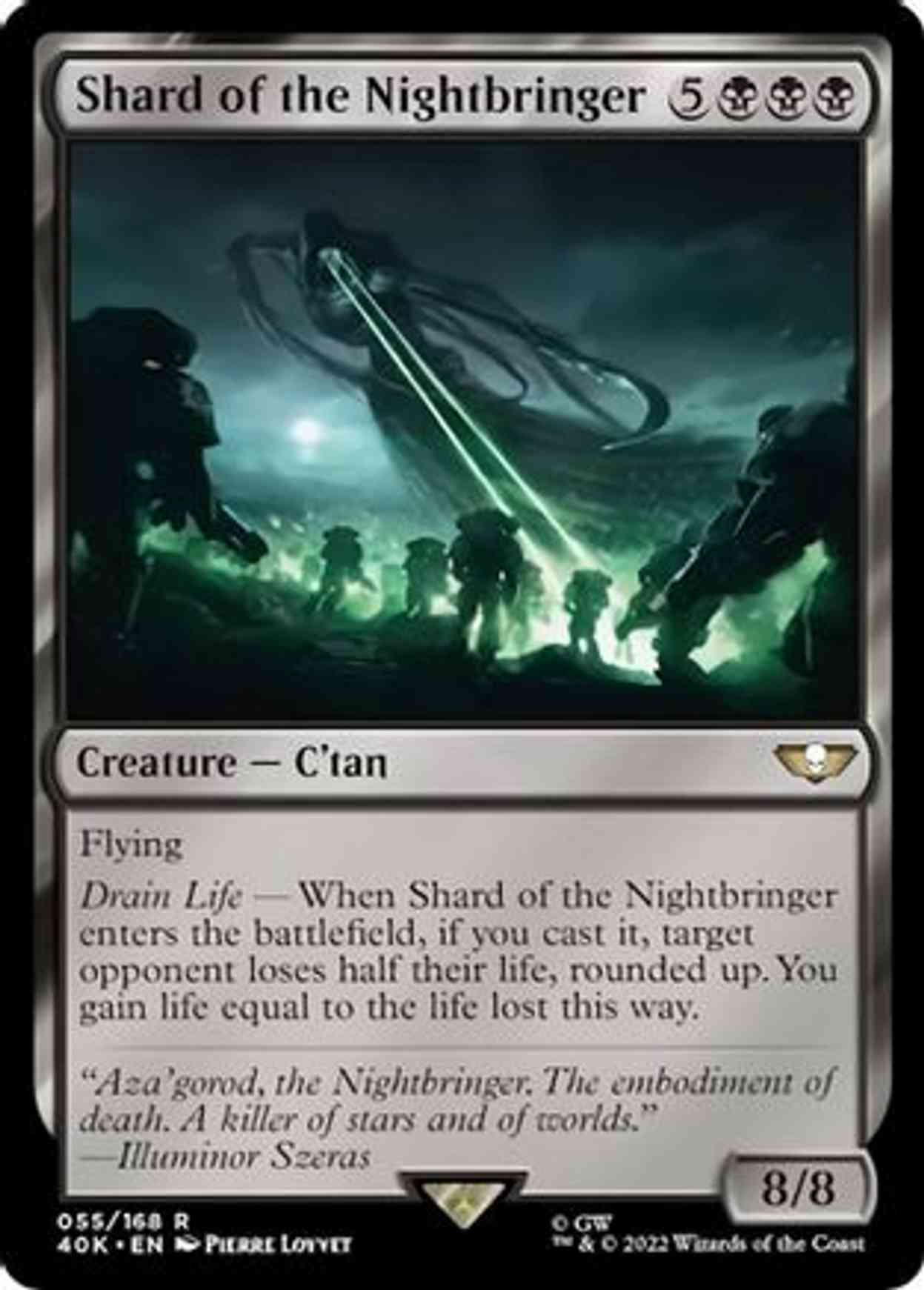 Shard of the Nightbringer (Surge Foil) magic card front