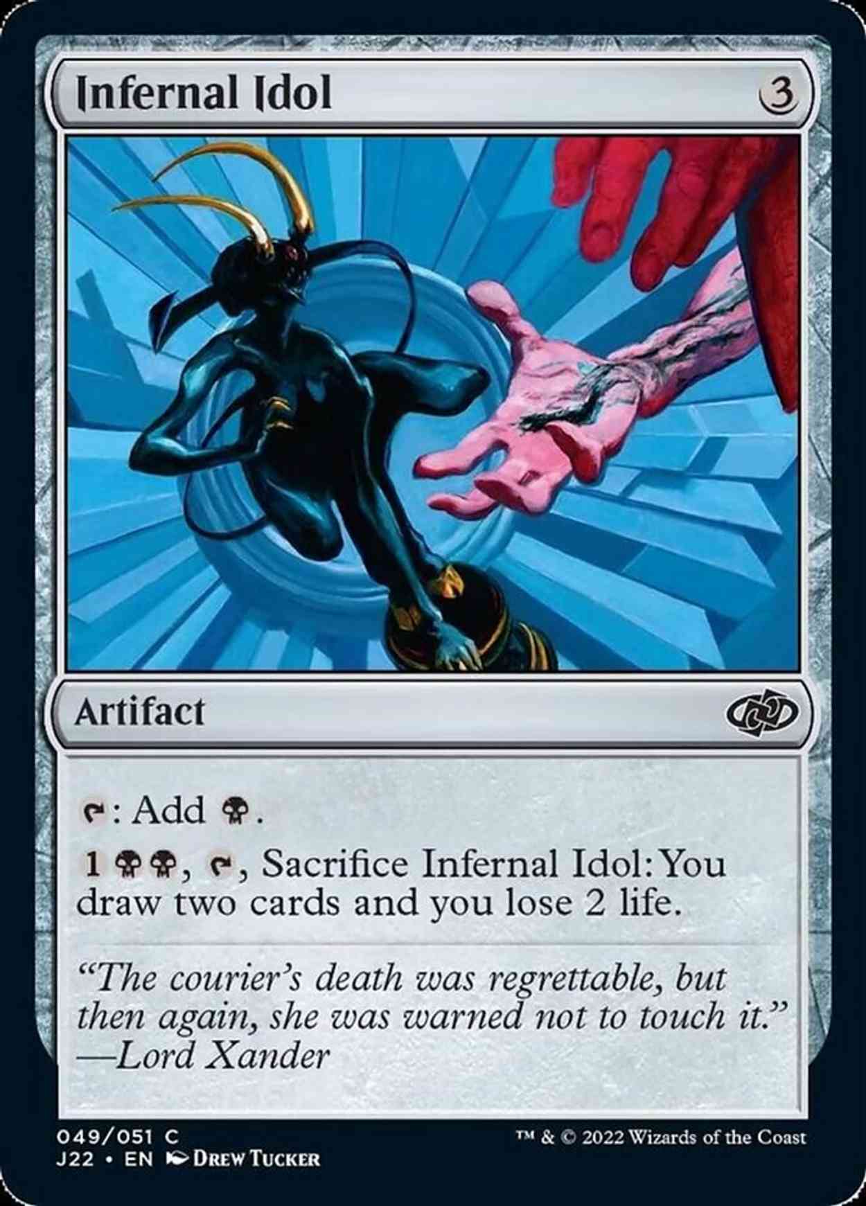 Infernal Idol magic card front