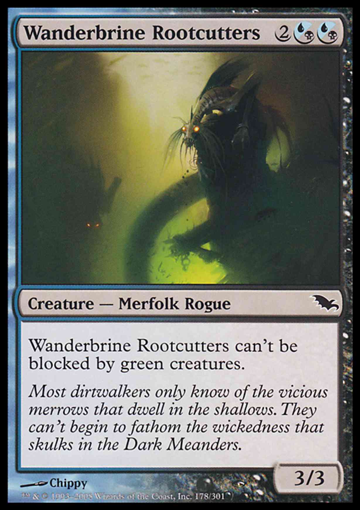 Wanderbrine Rootcutters magic card front