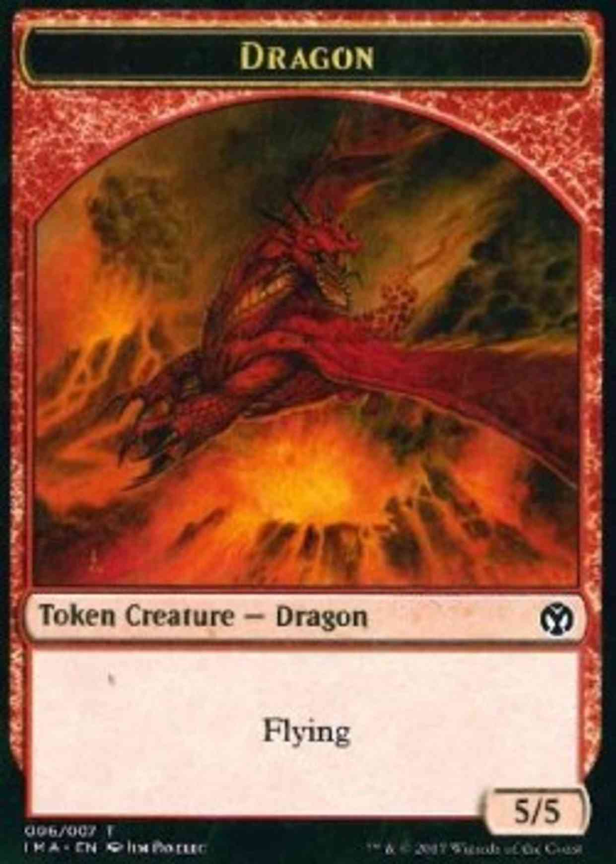 Dragon Token (006) magic card front