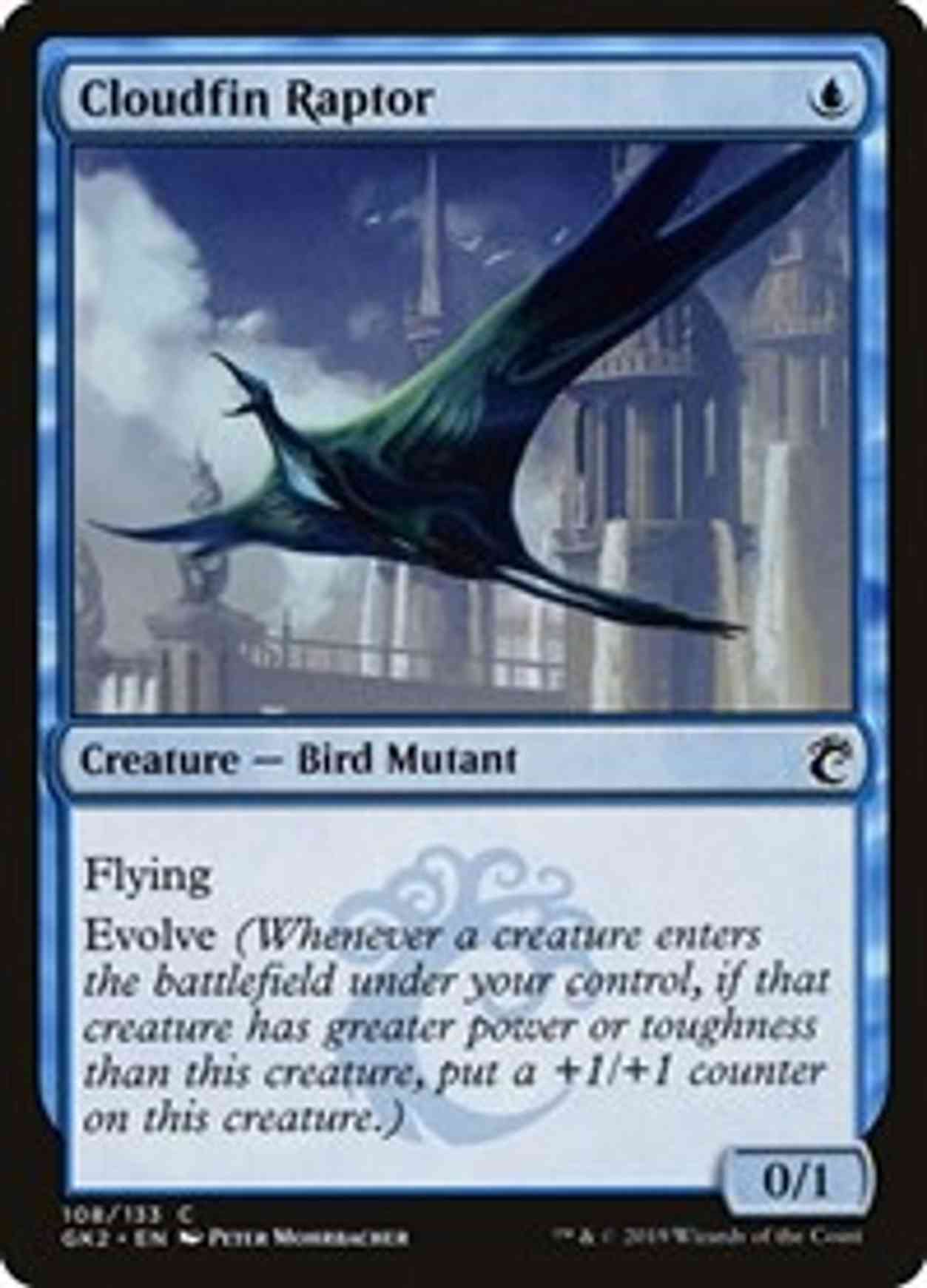Cloudfin Raptor magic card front